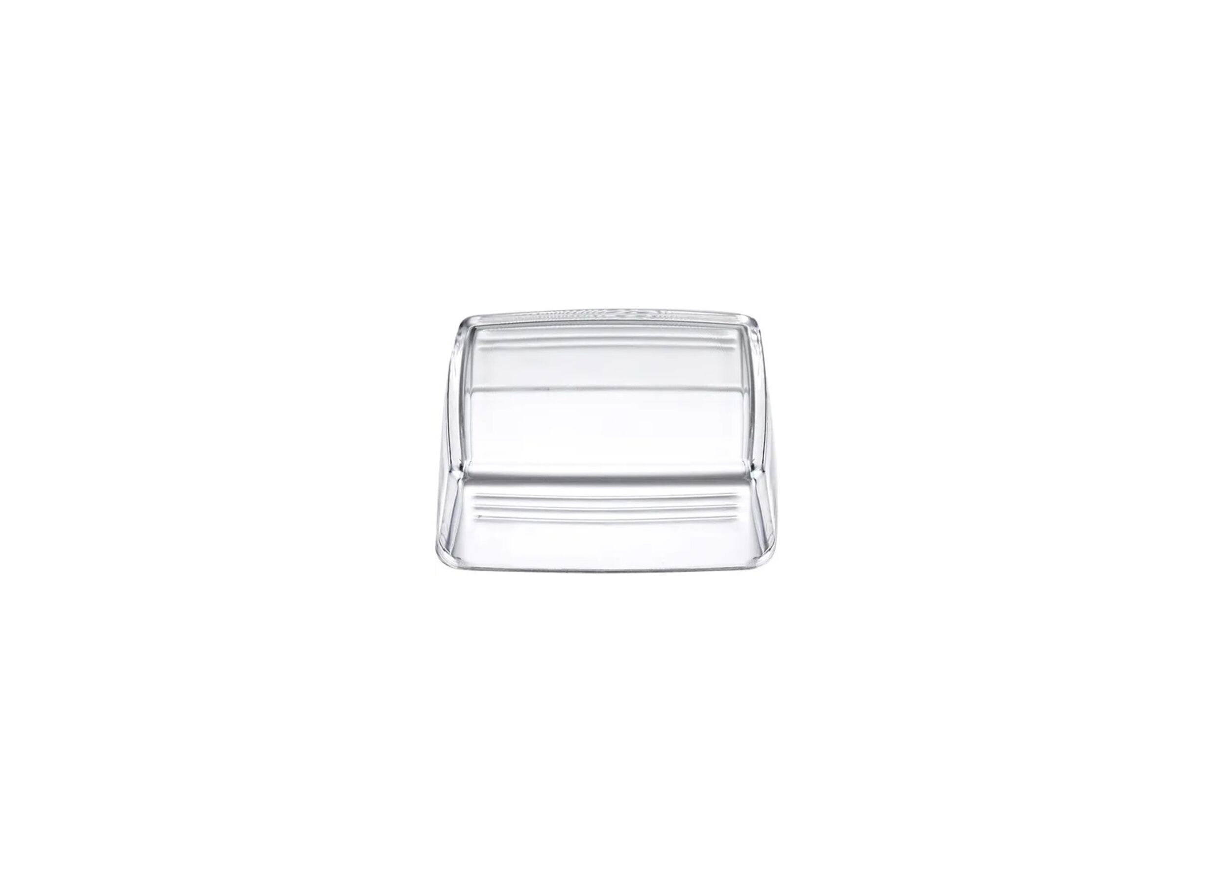 Overzichtsfoto - Botervlootje 14,3x11,8cm - glas - transparant