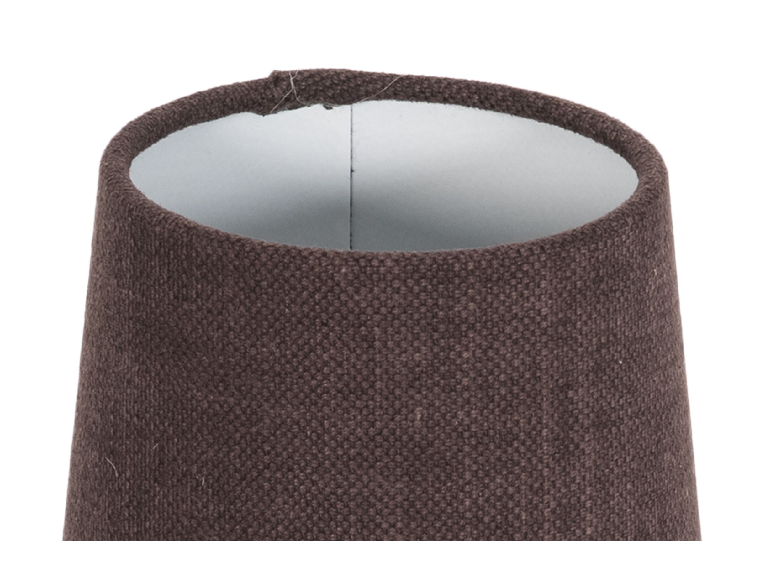 Detailfoto - Lampenkap Ø15cm - stof - aubergine