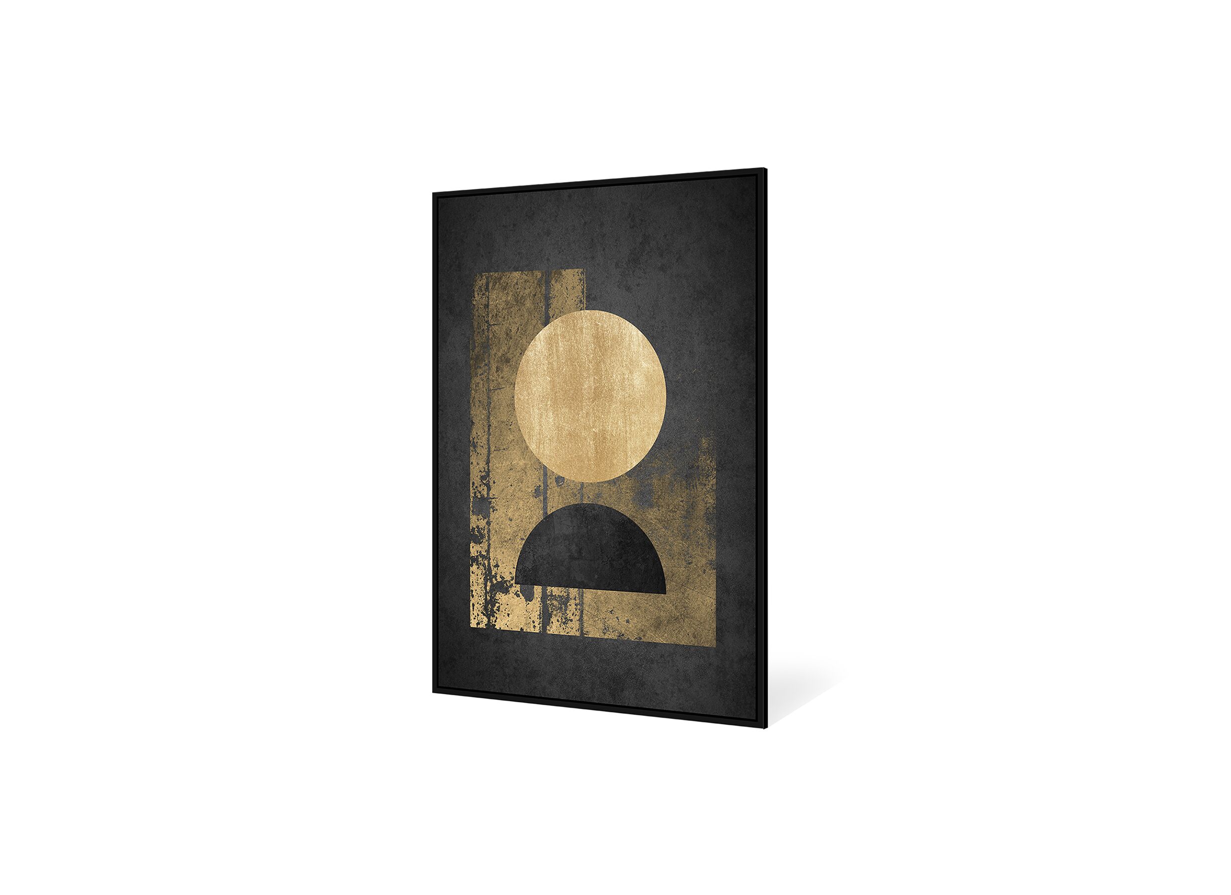 Foto met kader Luna Piena 62,6x92,6cm - stof & kunststof - multicolor