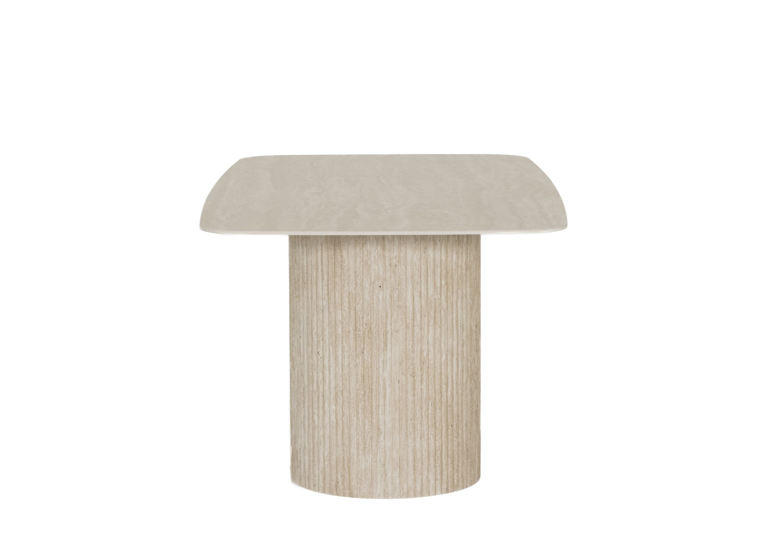 Overzichtsfoto - Tafel 200x100cm - keramiek - beige travertin look