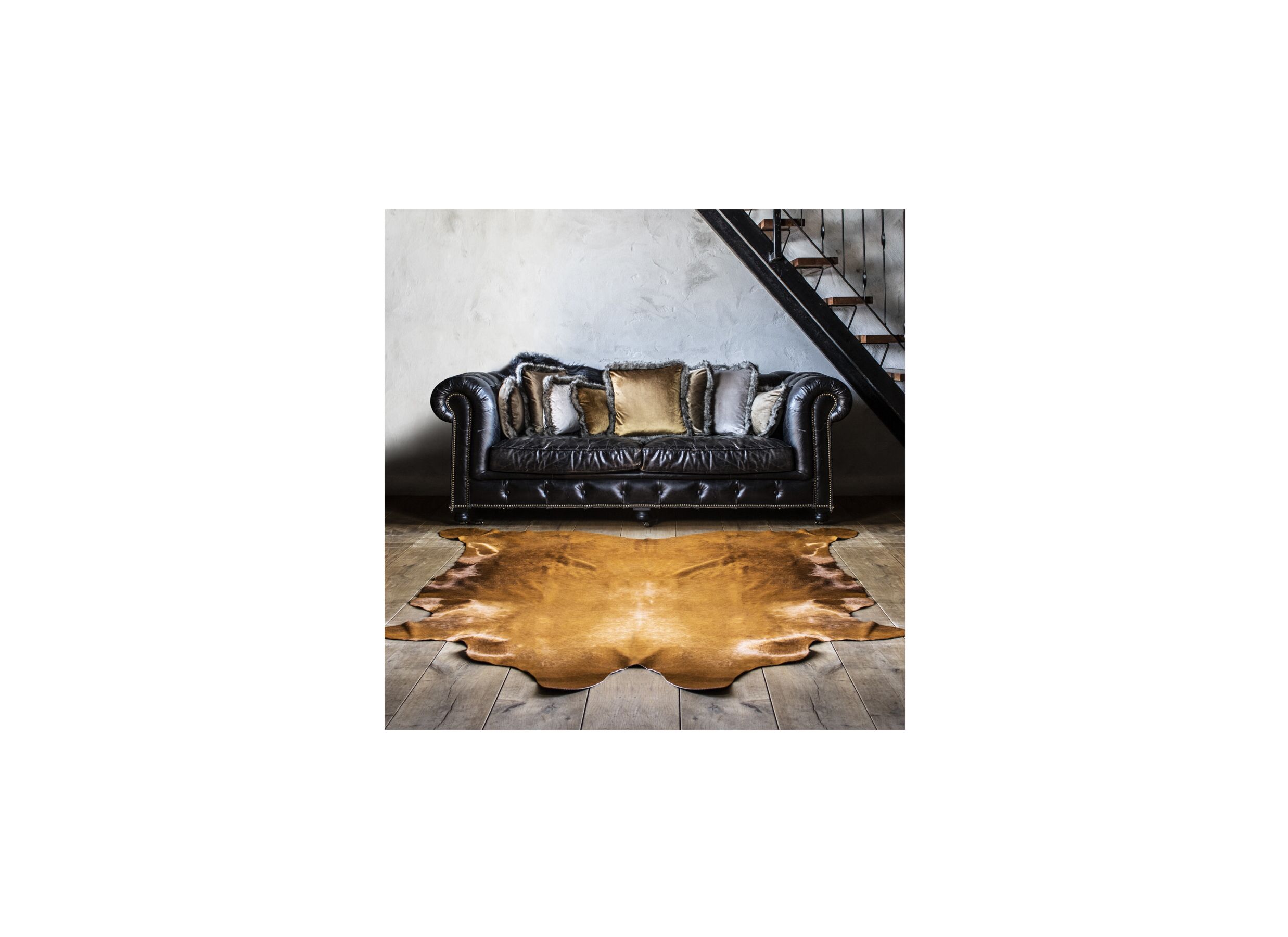 Foto ambiance - Peau de vache 180x250cm