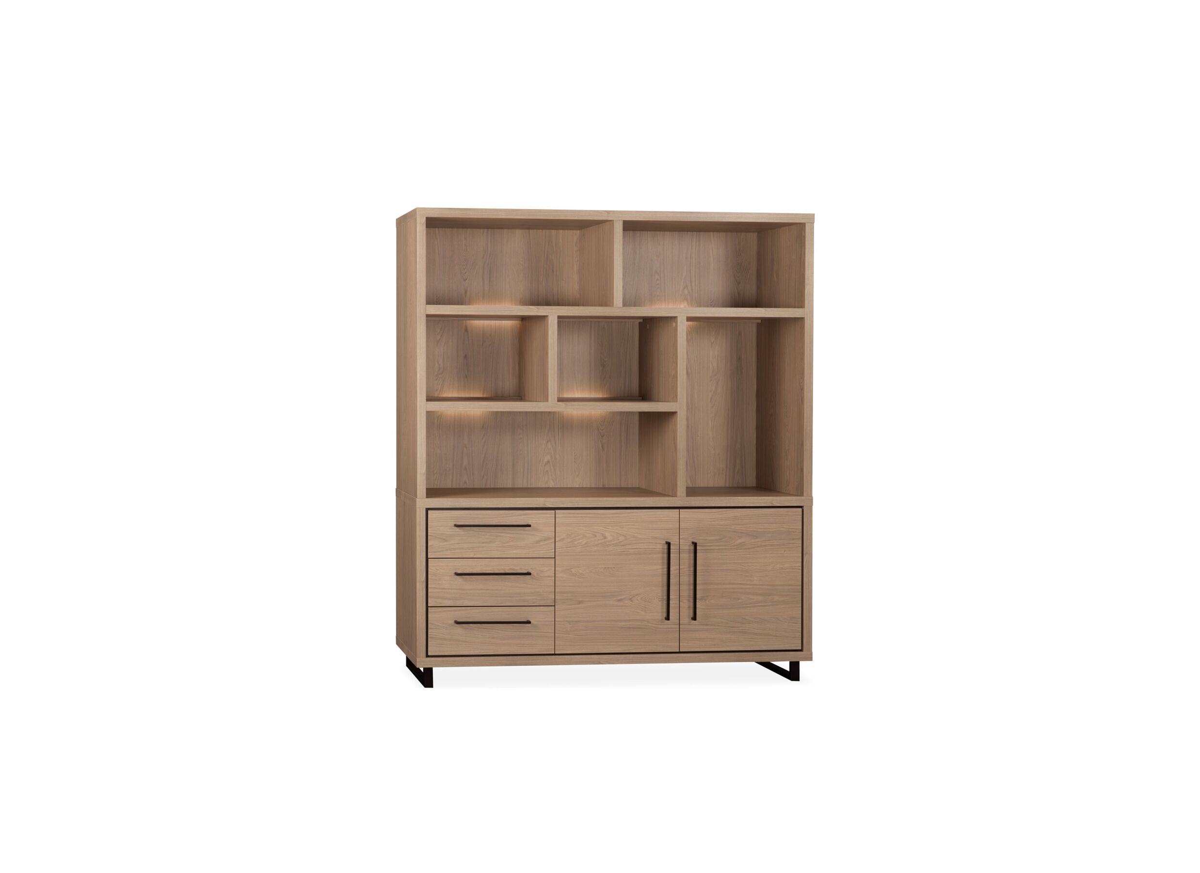 Meuble mural Lazio 179cm - lamulux - misty oak