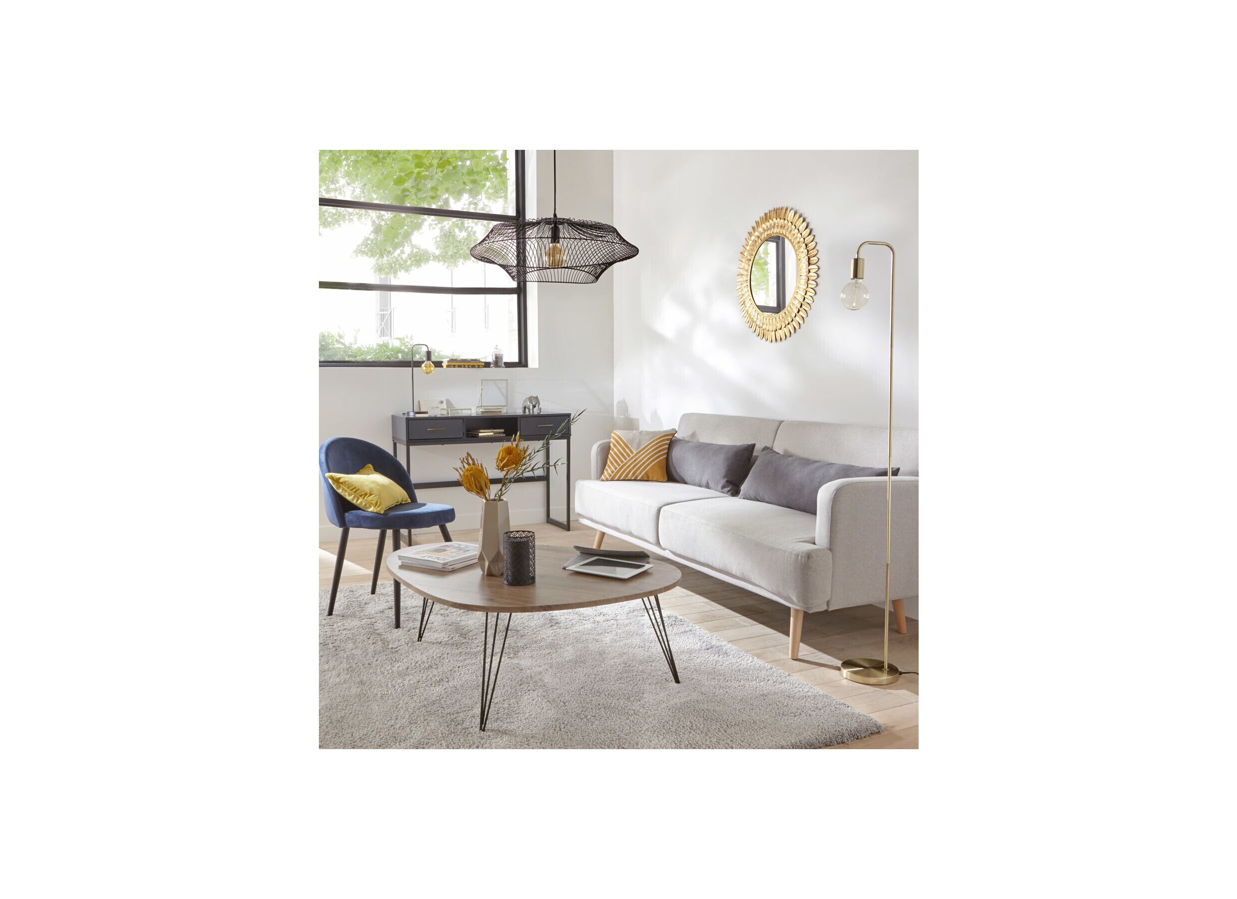 Foto ambiance - Lampadaire Keli H150cm