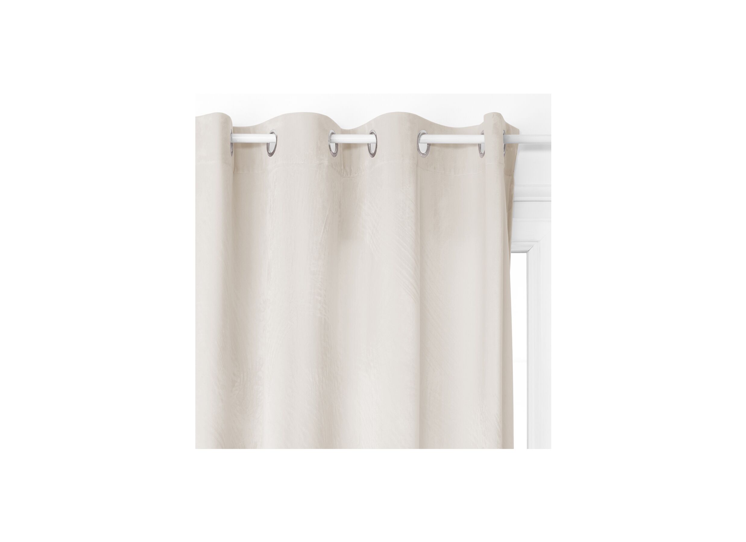 Rideau Blackout 140x260cm ivoire - Rideau Blackout 140x260cm ivoire