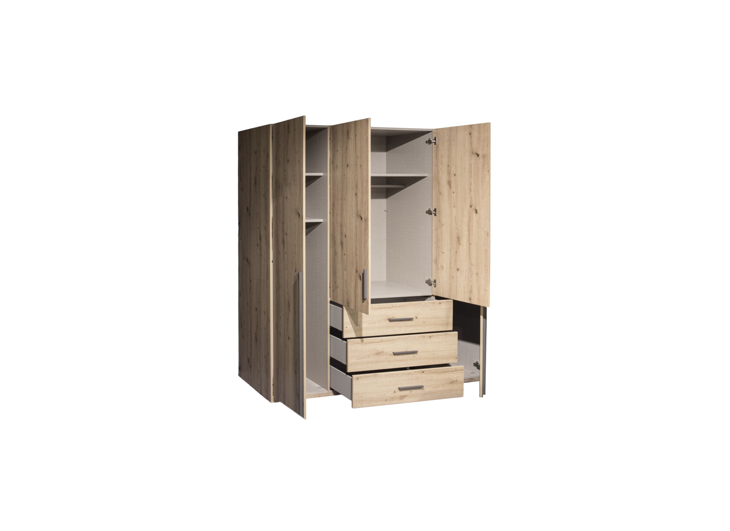 Disposition - Armoire système Orange 200cm - décor - chêne artisanal
