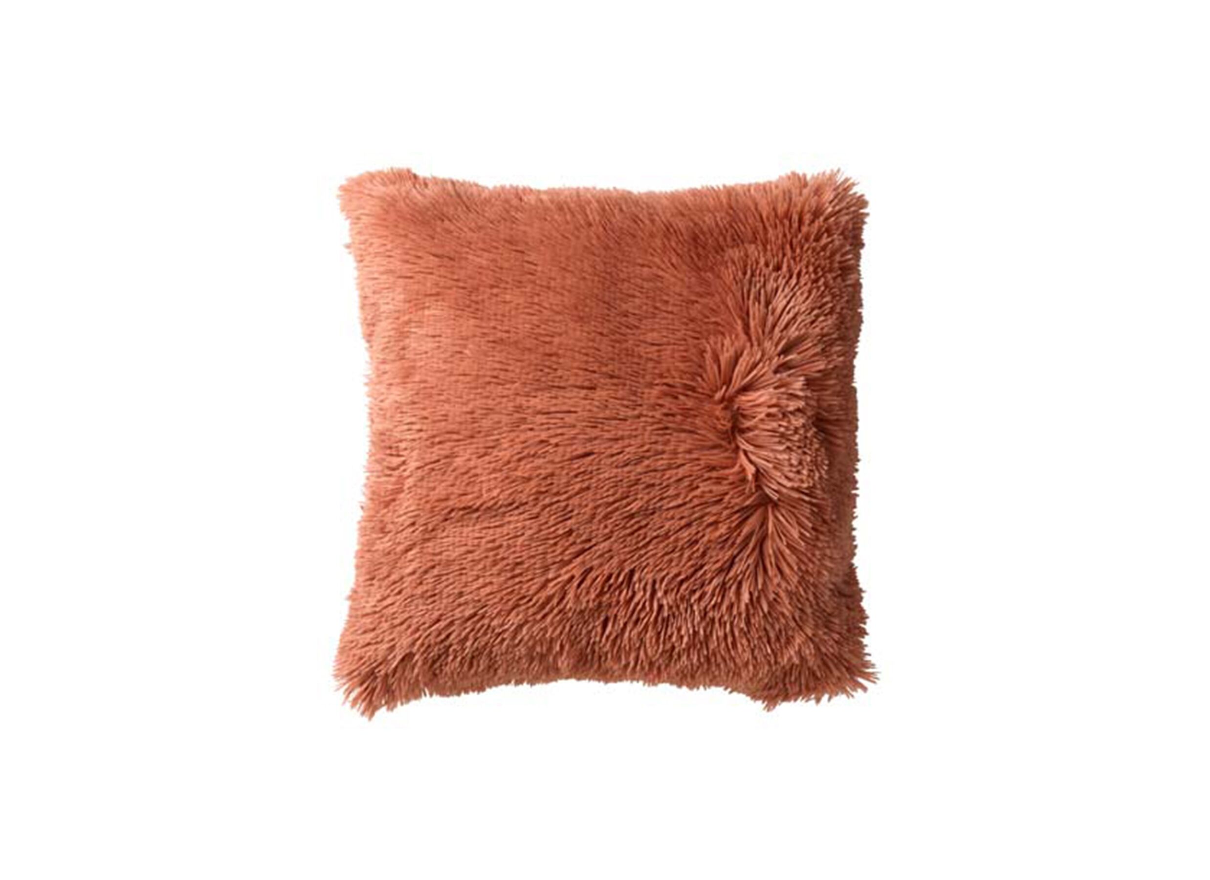 Coussin Fluffy 45x45cm muted clay - Coussin Fluffy 45x45cm - tissu - muted clay