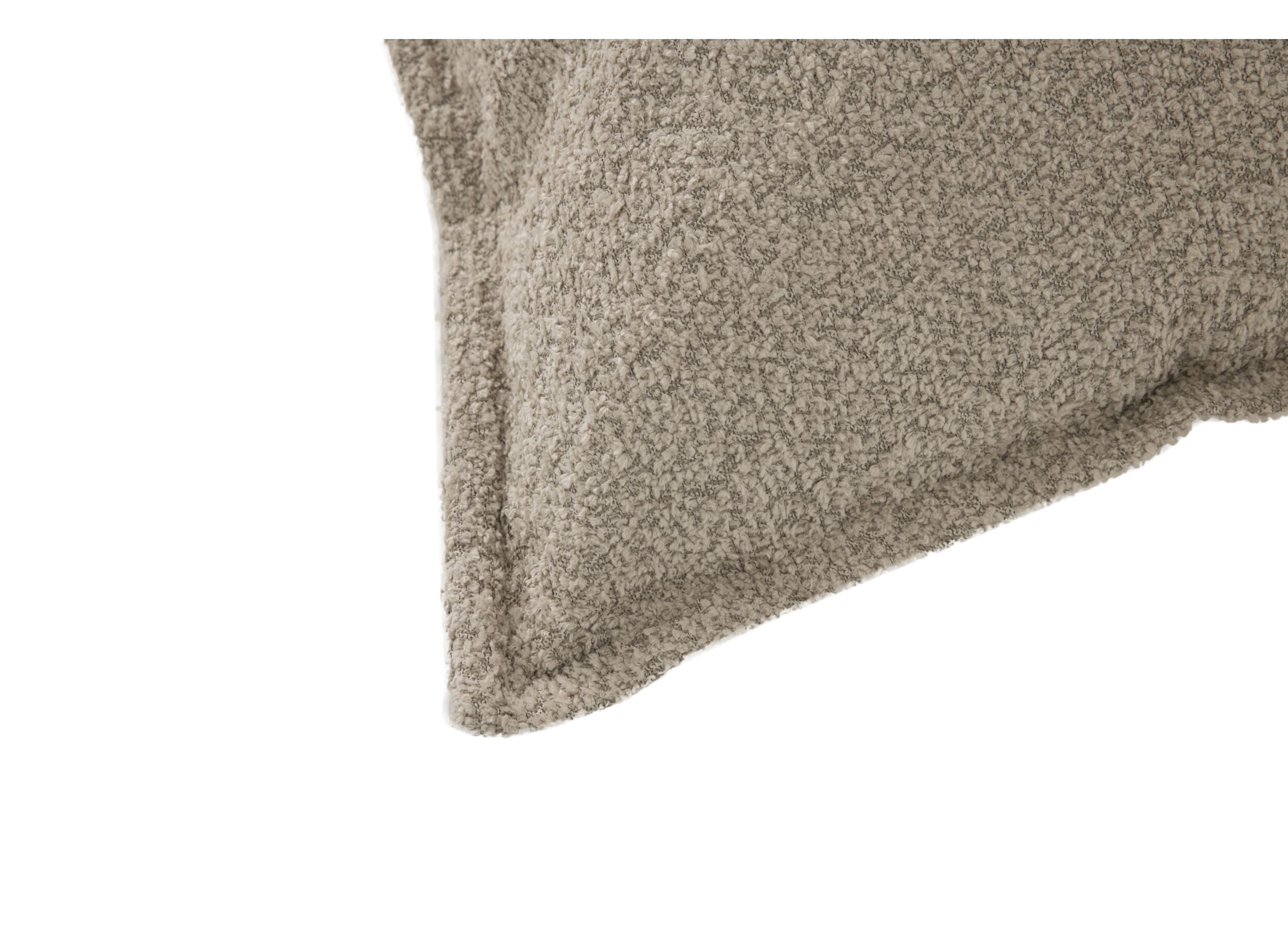 Detail - Coussin Erna 100x70cm - tissu - creme