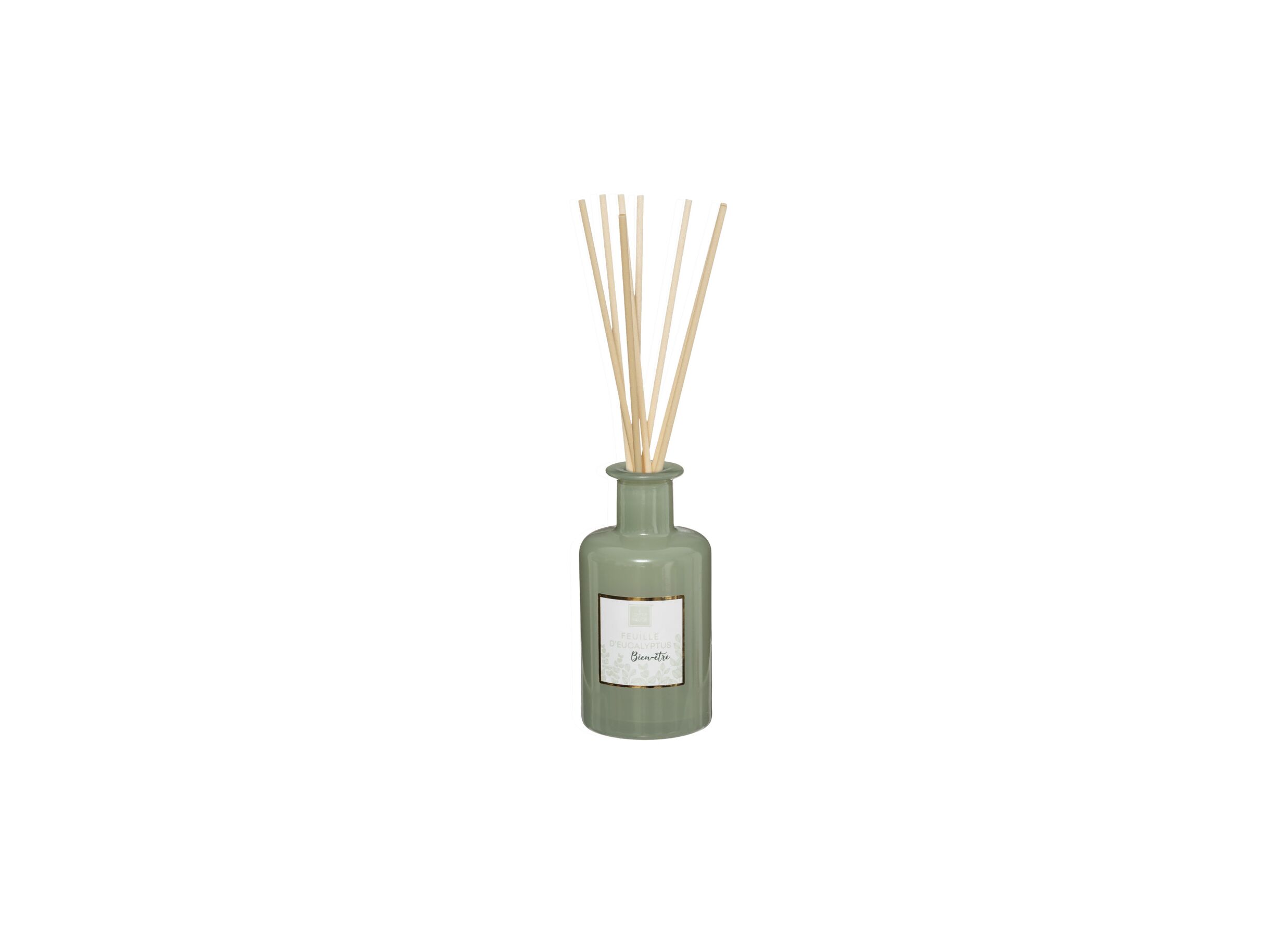 Bâtonnets parfumés Mael Menthe Eucalyptus vert clair - Bâtonnets parfumés Mael Menthe Eucalyptus vert clair