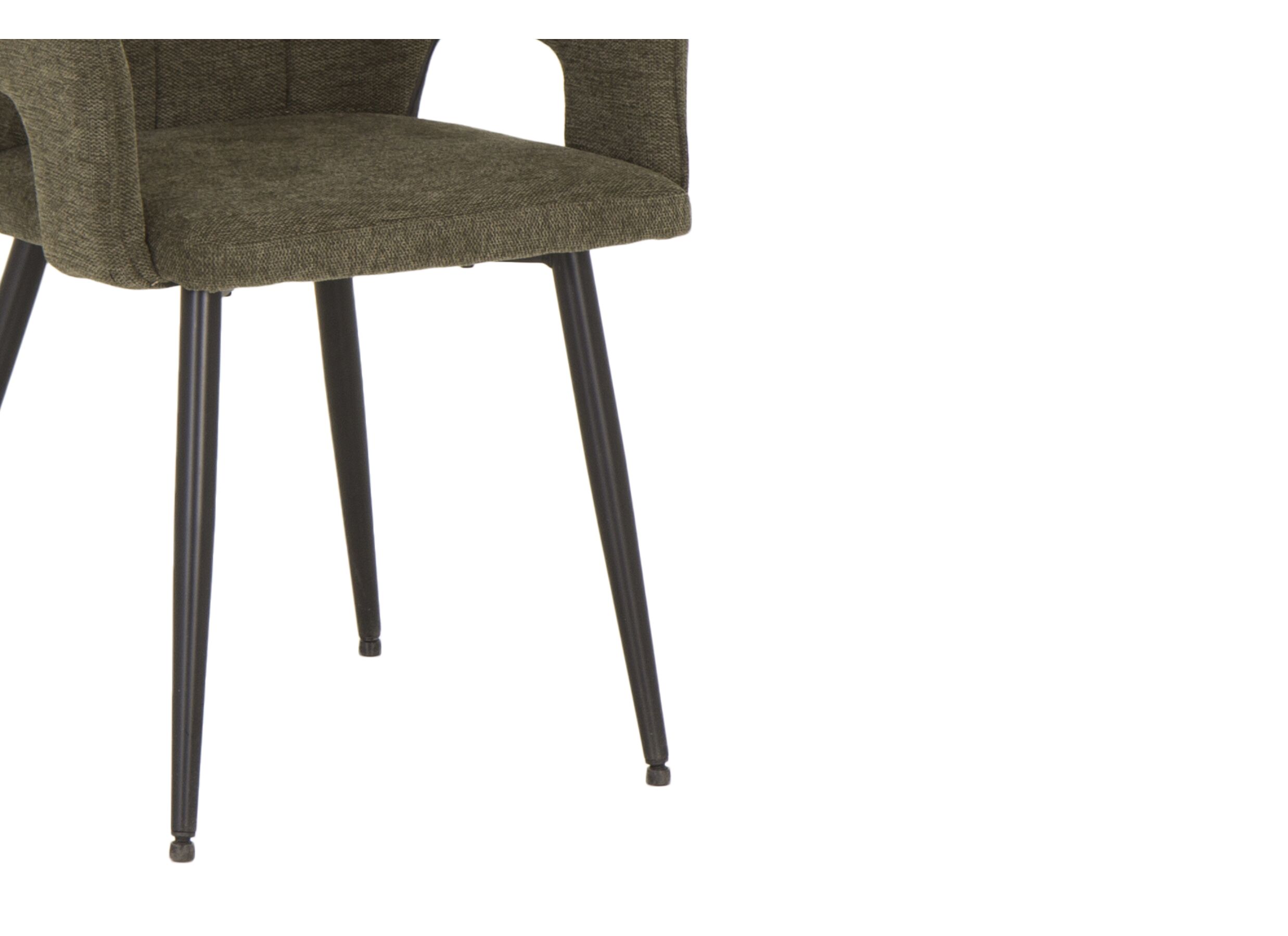 Stoel Daly 55x60x86cm - polyestervezel - groen