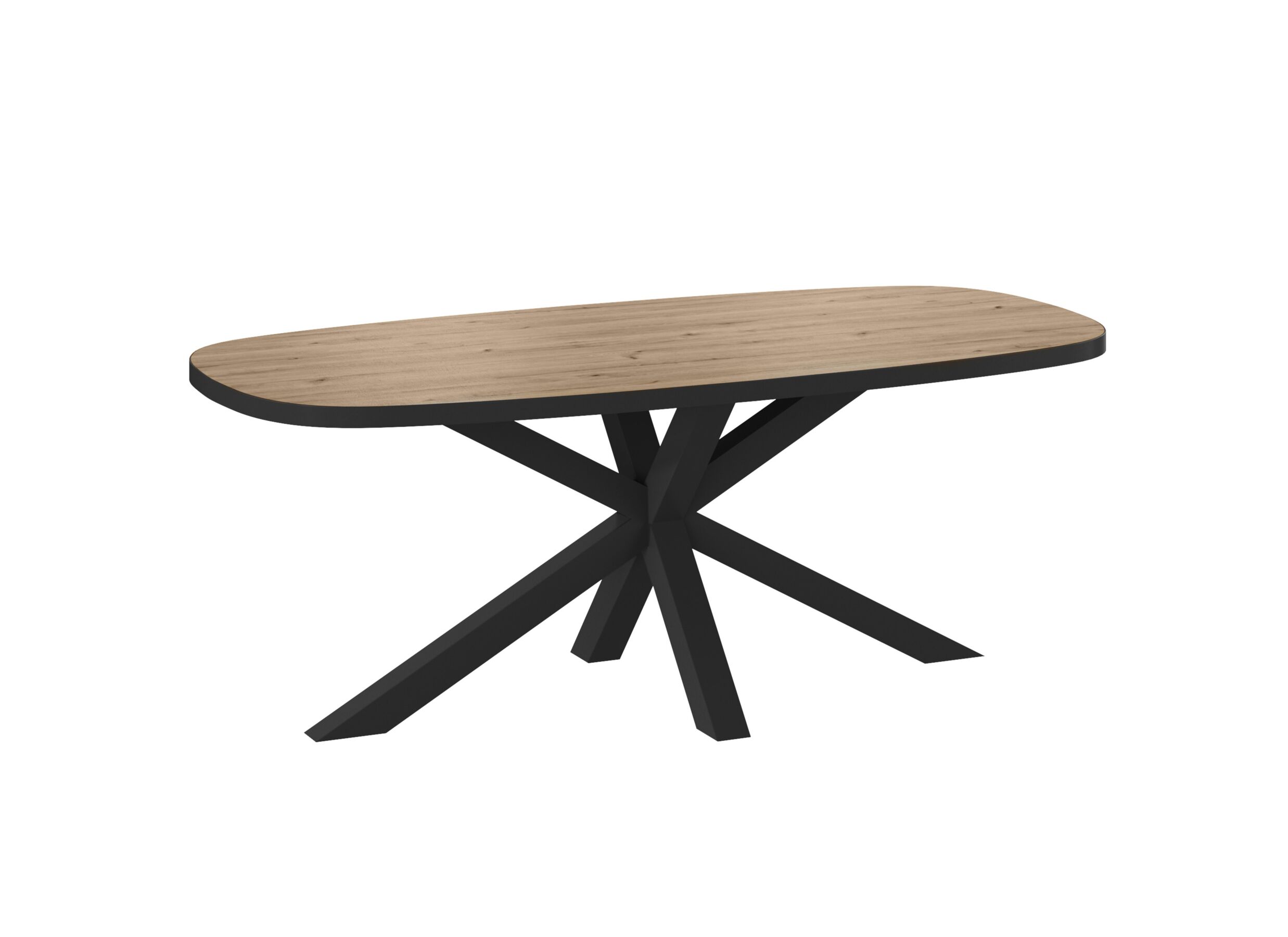 Tafel Kurt 209x100cm - decor - copper oak - Tafel Kurt 209x100cm - decor - copper oak