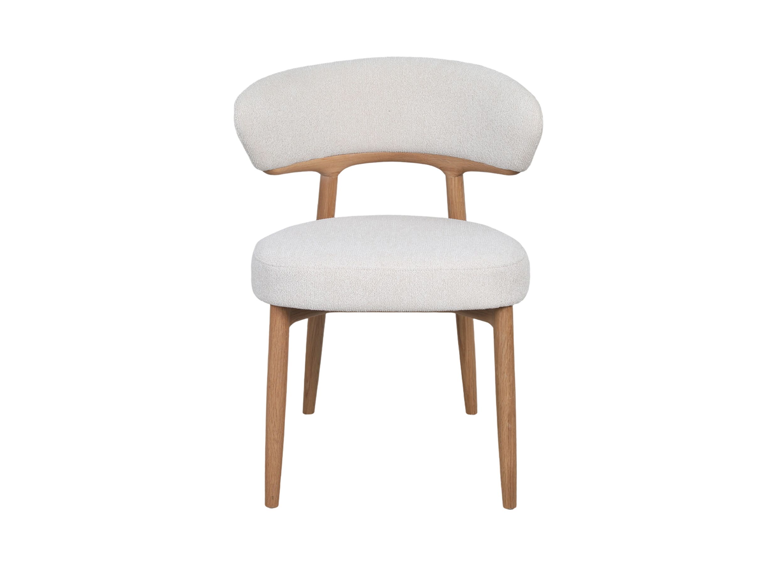 Overzichtsfoto - Stoel Vitti 77x59x60cm - eik massief - white oak