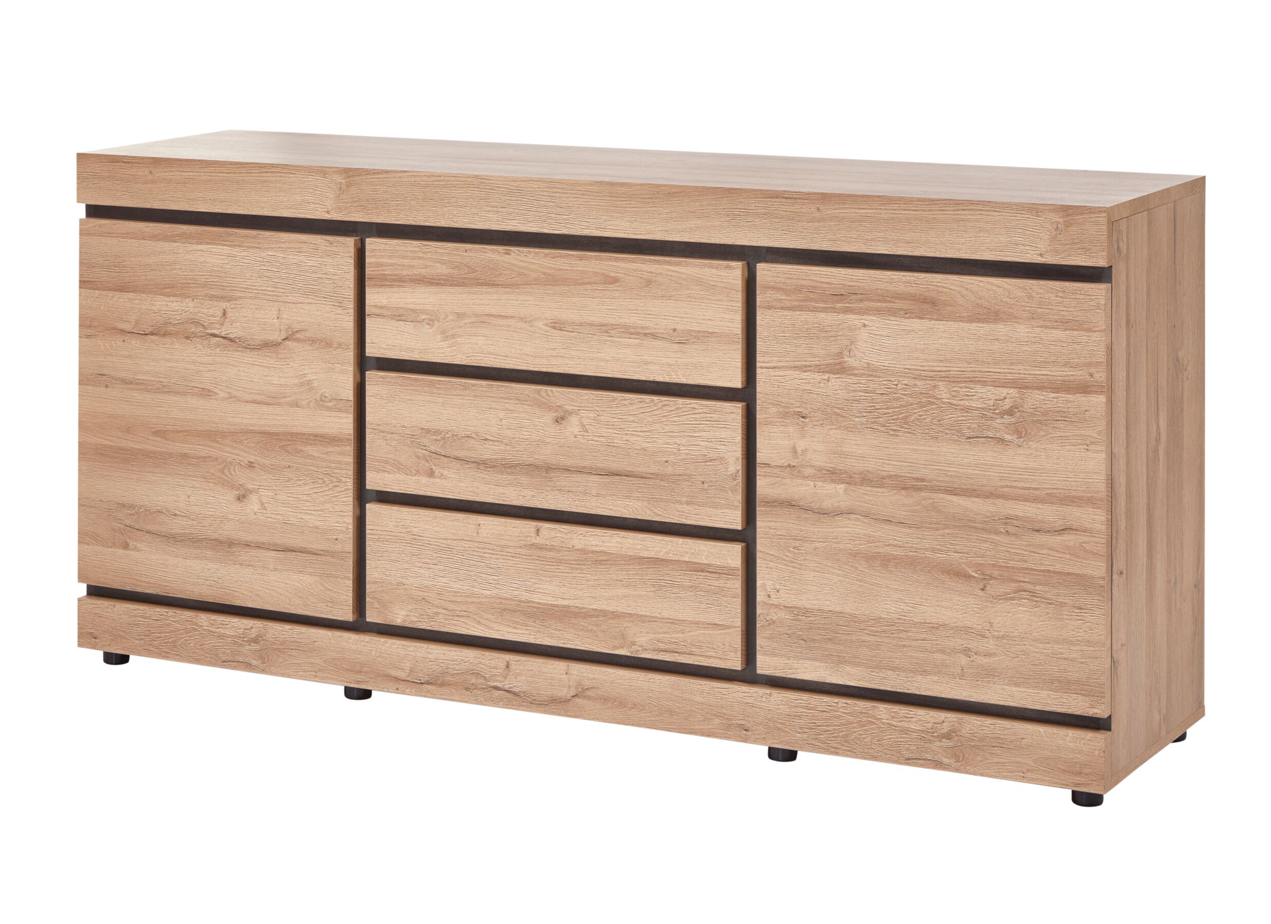 Dressoir Marnix 189cm - meubelplaat - bruin