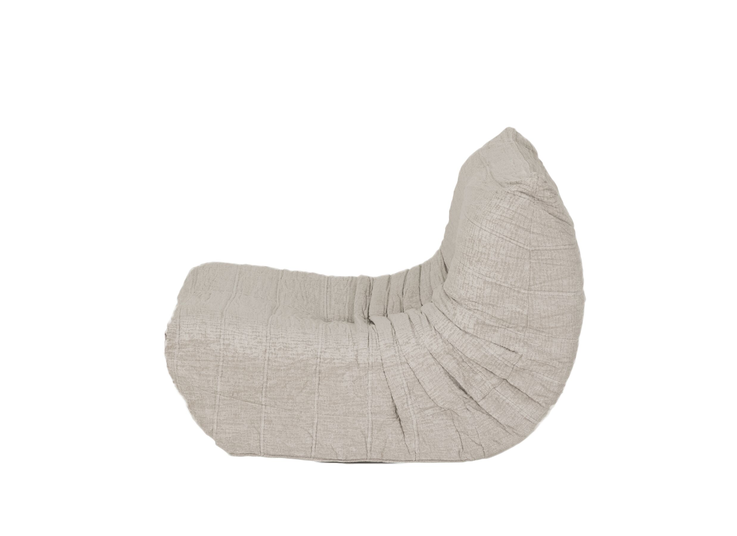 Aperçu - Fauteuil Ragazzi 83x100x74cm - tissu - beige