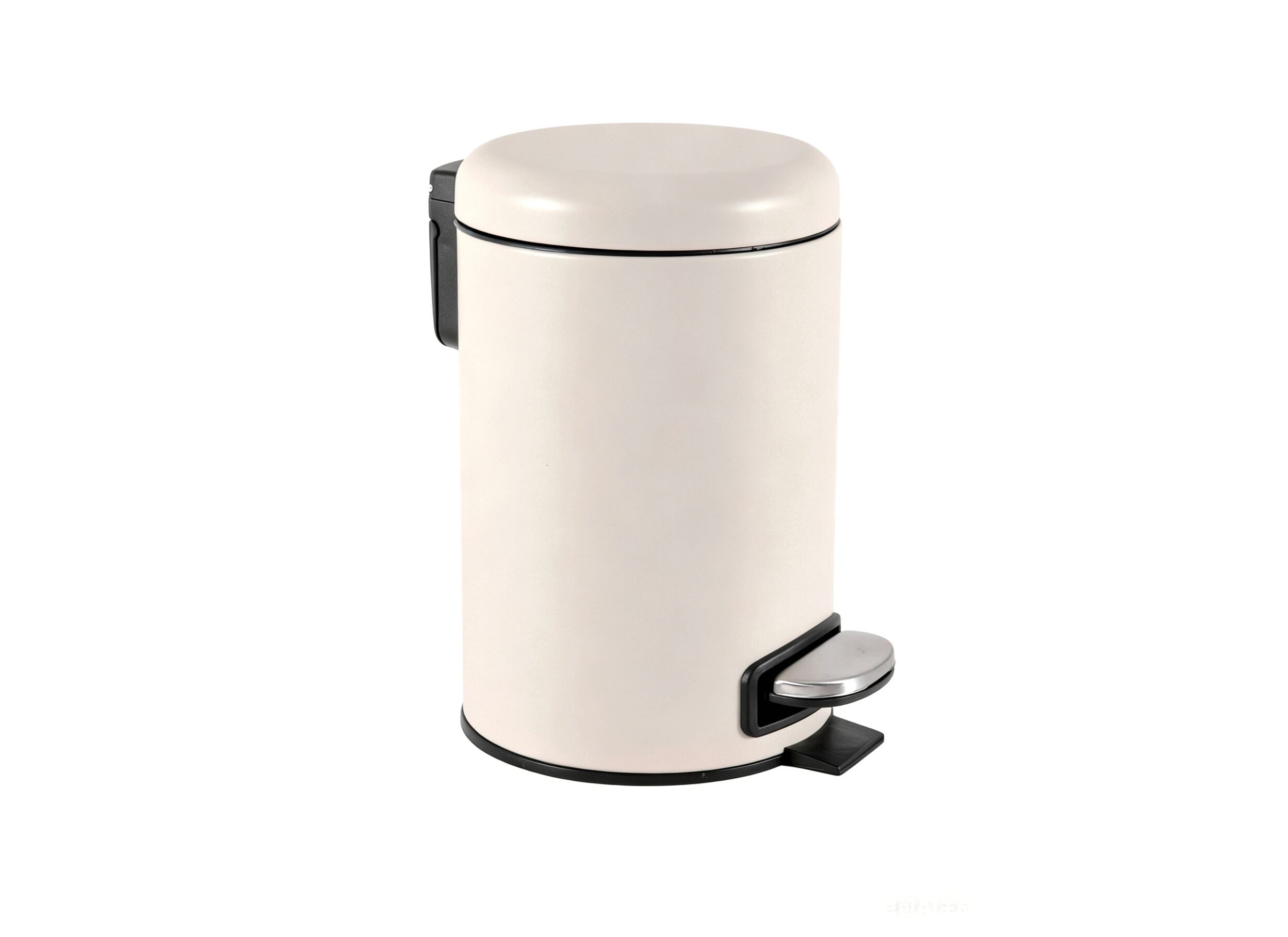 Pedaalemmer Bridget 3L - metaal - cream - Poubelle à pédale Bridget 3L - métal - cream