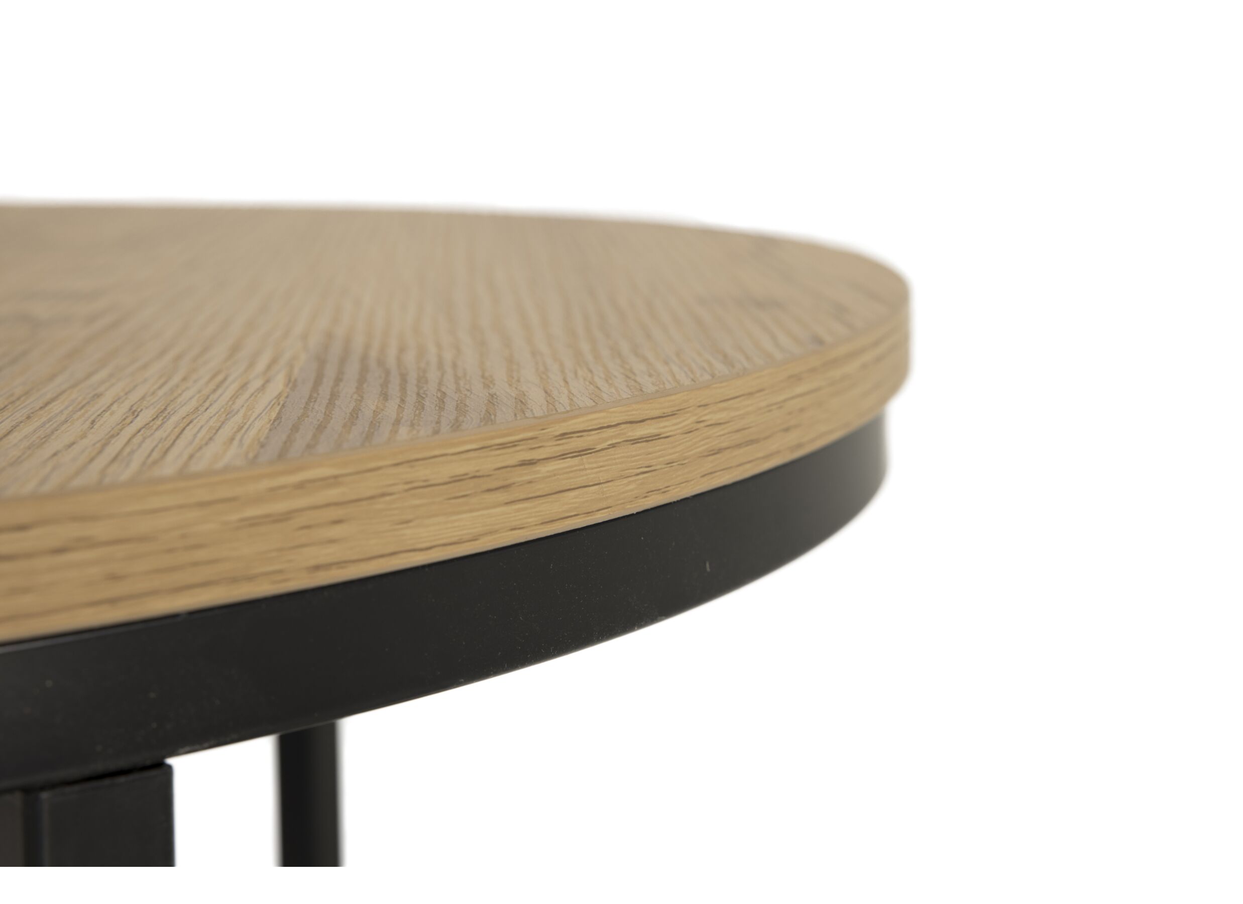 Detail - Table basse Sunrise lot de 2- MDF mélamine - chêne