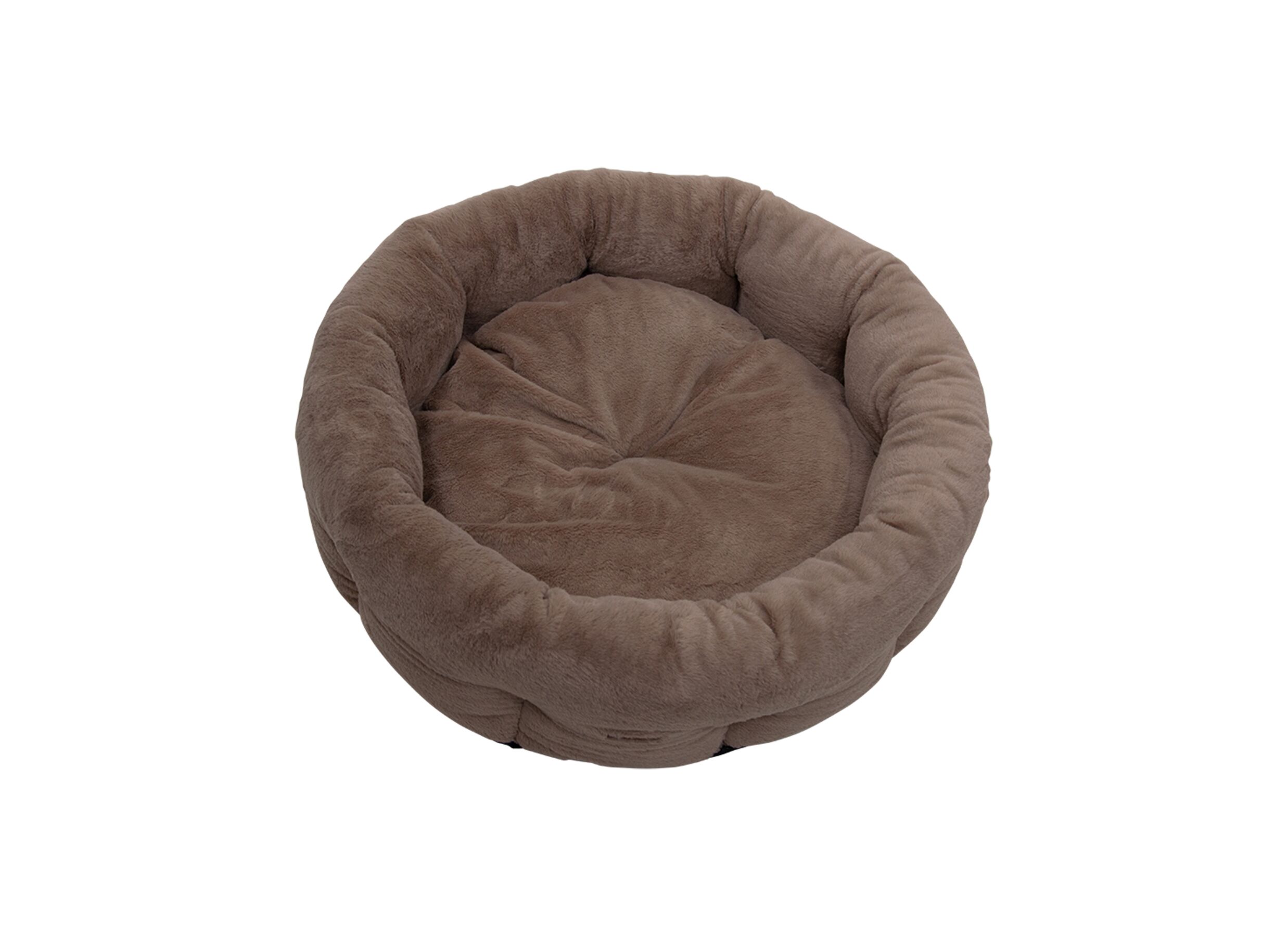 Aperçu - Panier pour chien Champs Elysees L 80x80x28cm - tissu - moka