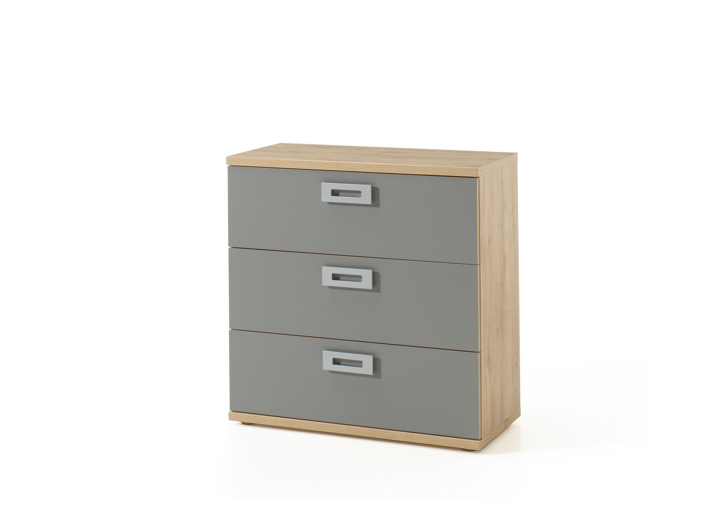 Commode Jules 86x44x88cm - Commode Jules 86x44x88cm - décor - chêne minerva/gris artis
