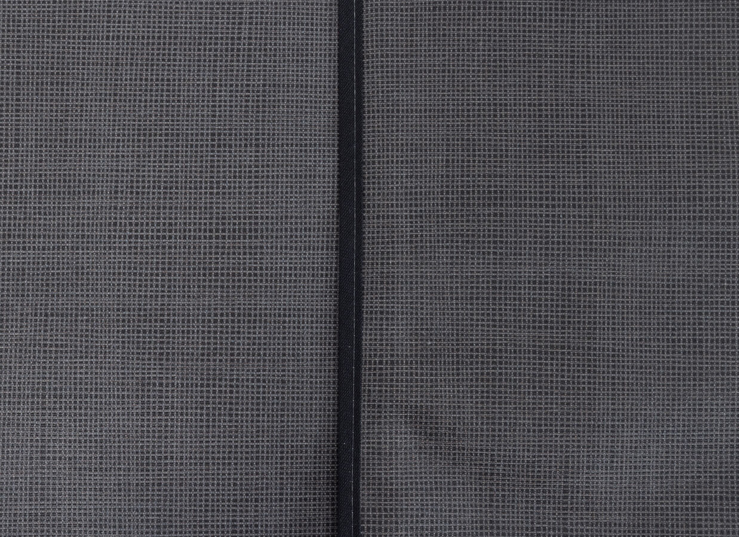 Detailfoto - Tafelkleed Luxxus Ø180cm - textiel met acrylcoating - antraciet