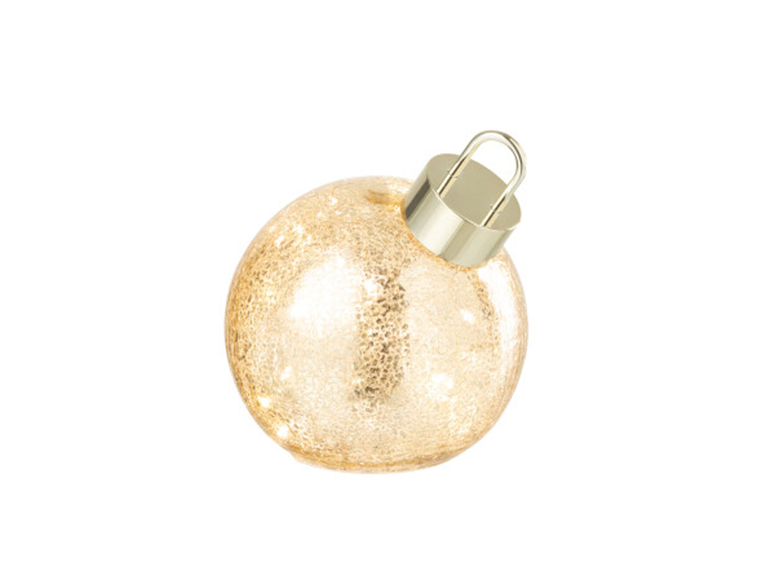 Aperçu - Boule de Noël Ø20cm - verre - or avec LED