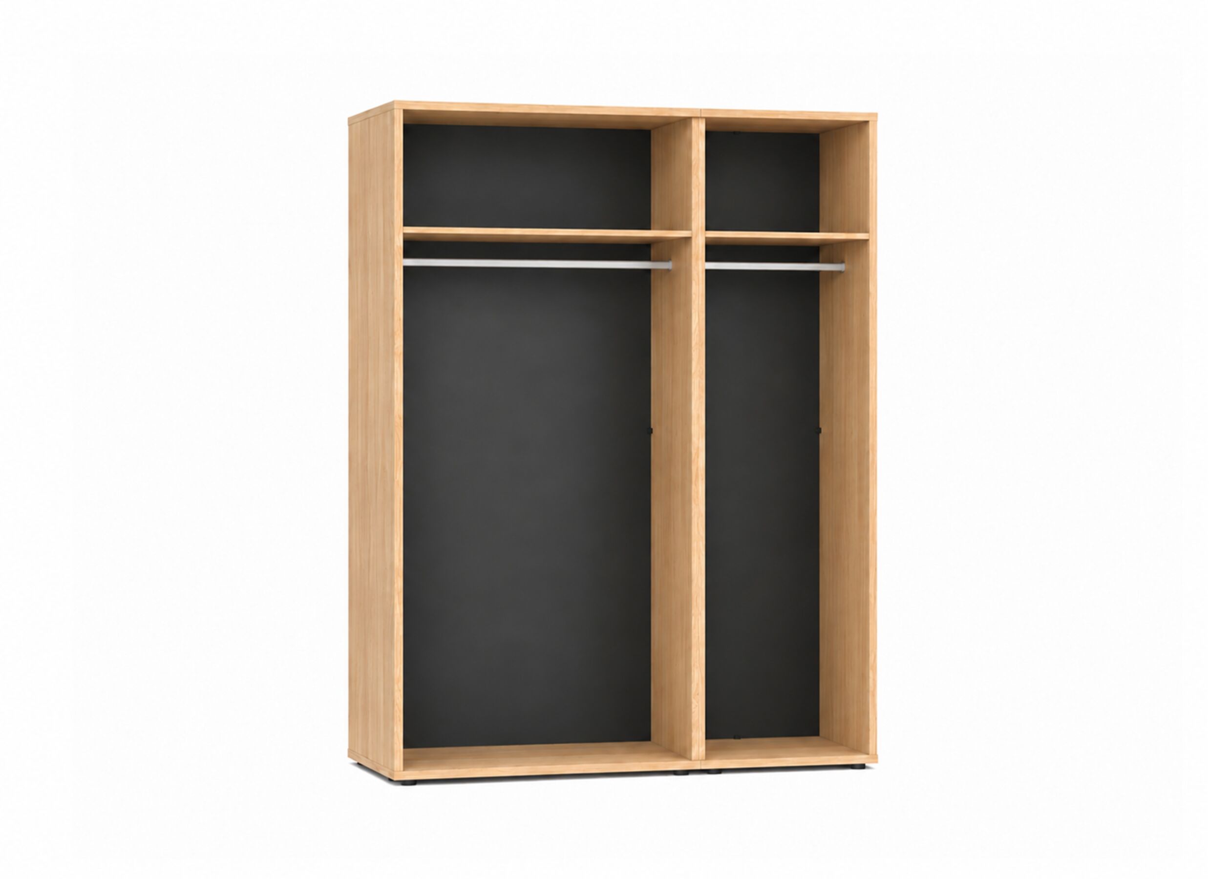 Indeling - Kleerkast Gloria 150cm - melamine - sheffield acacia
