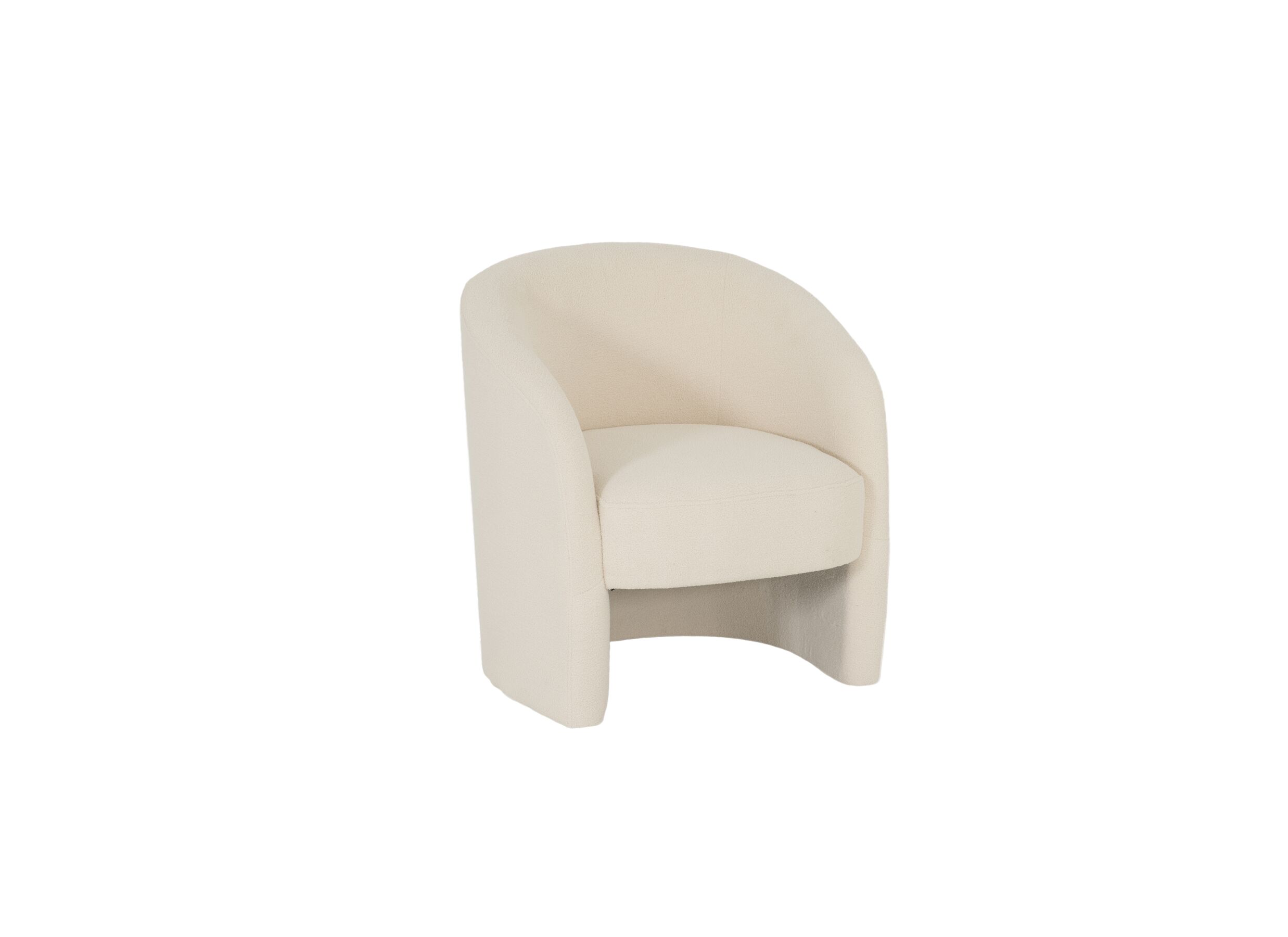 Fauteuil View 72x68x77cm - stof - wit