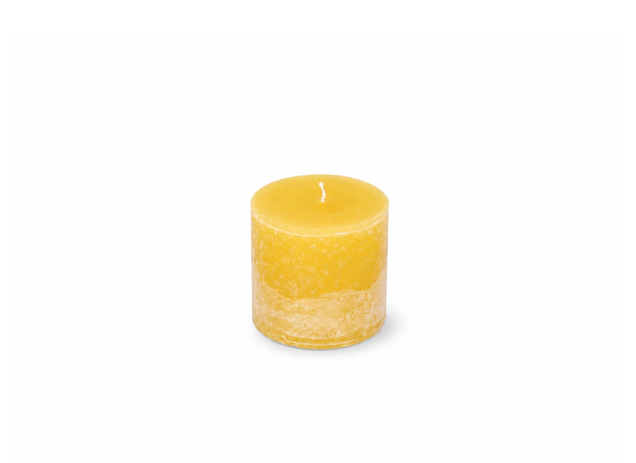 Plus Important - Bougie Ø10x10cm - paraffine - jaune