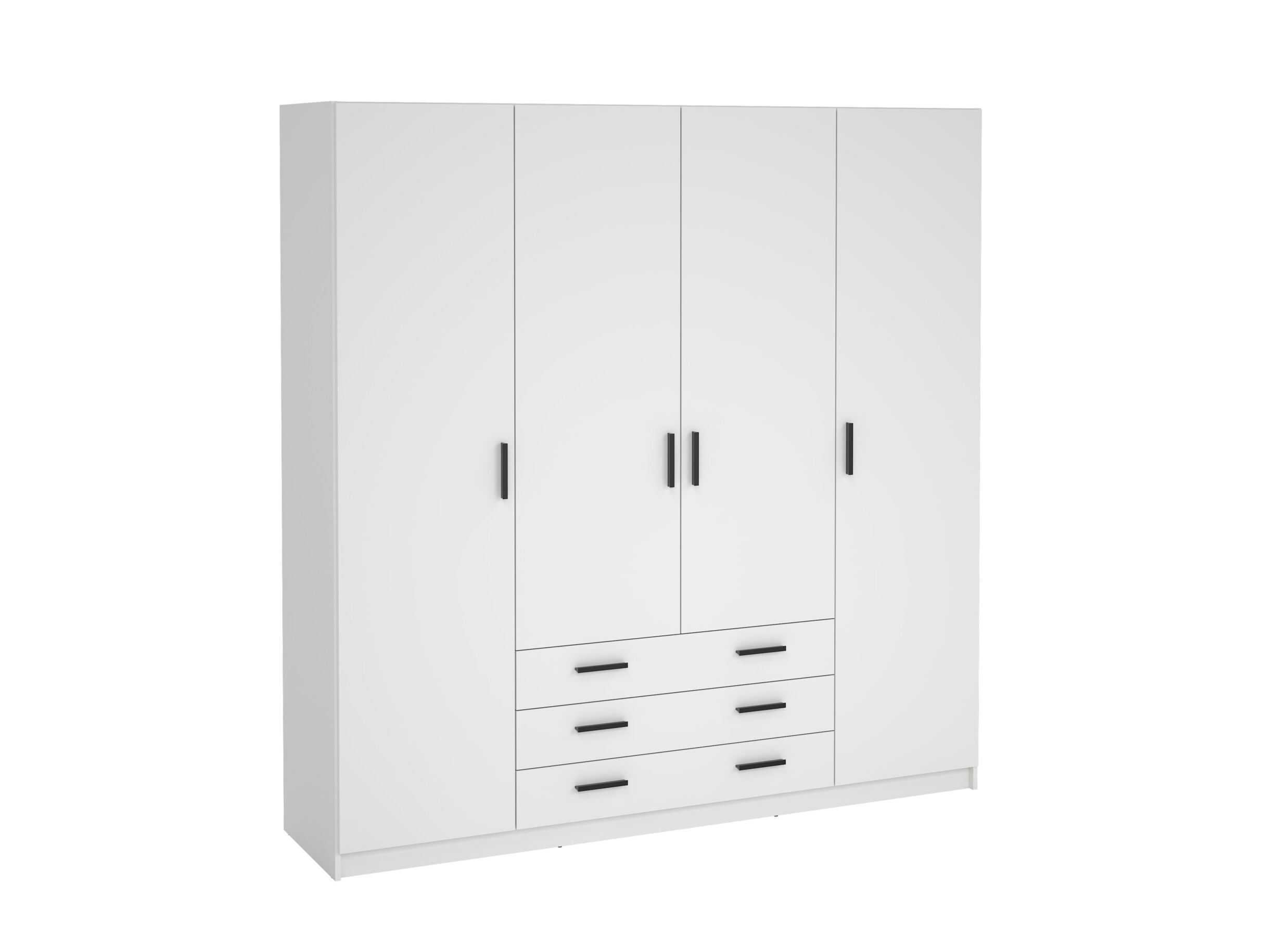 Plus Important - Garde-robe Sprint 196cm - décor - blanc