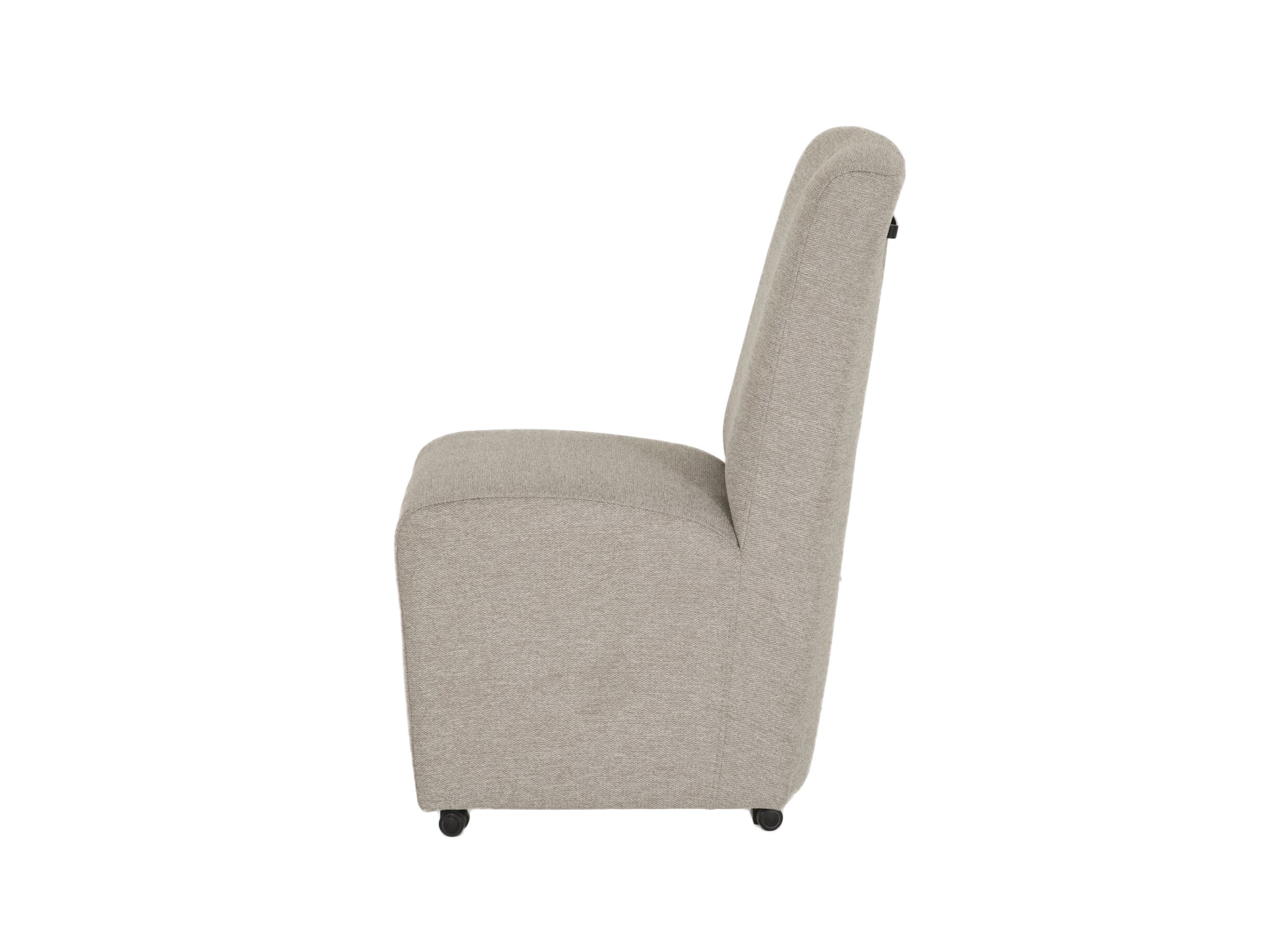 Aperçu - Chaise Larissa 50x70x100cm - tissu - greige