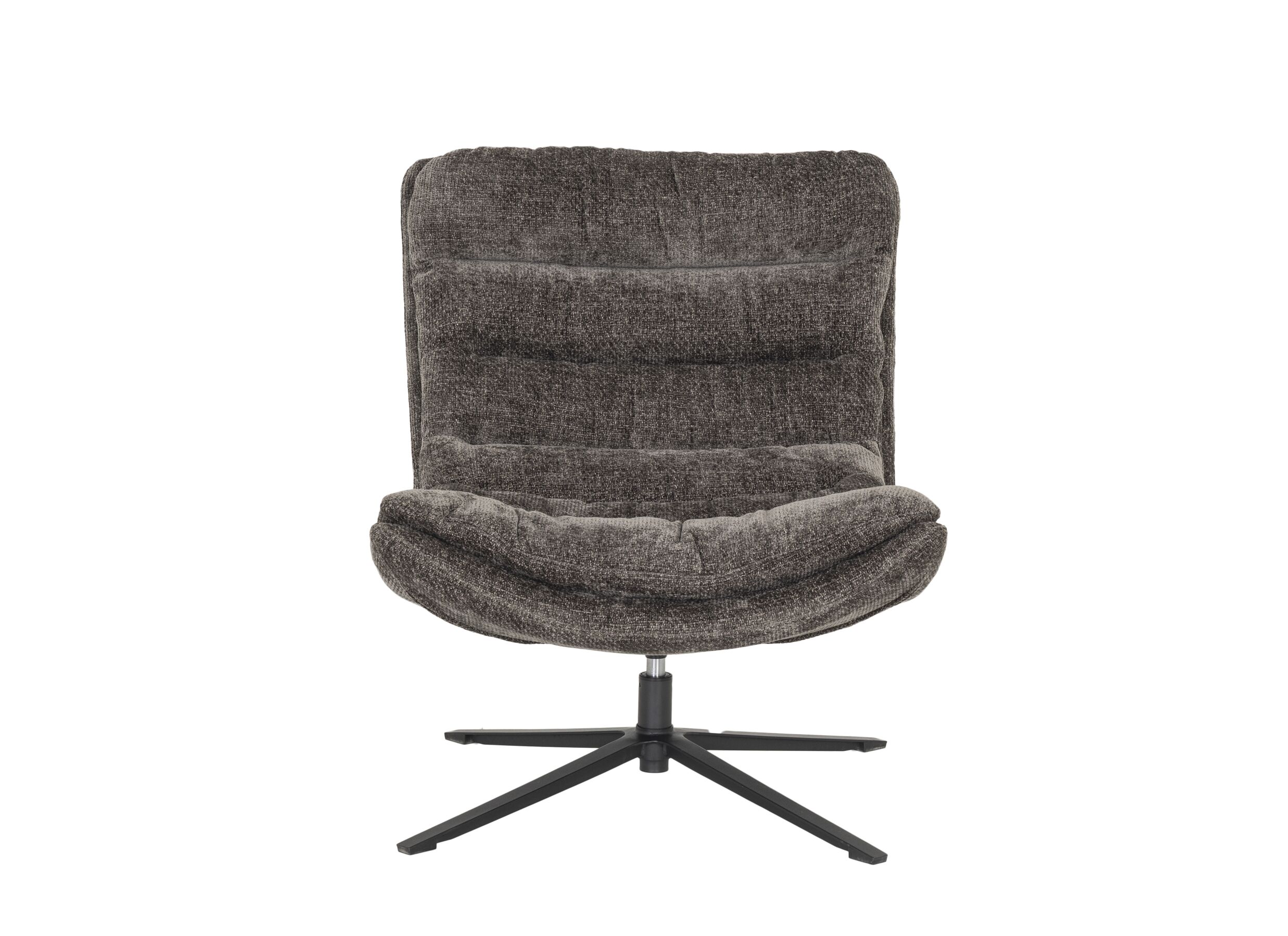 Aperçu - Fauteuil Leto 81x99x92cm - tissu - anthracite