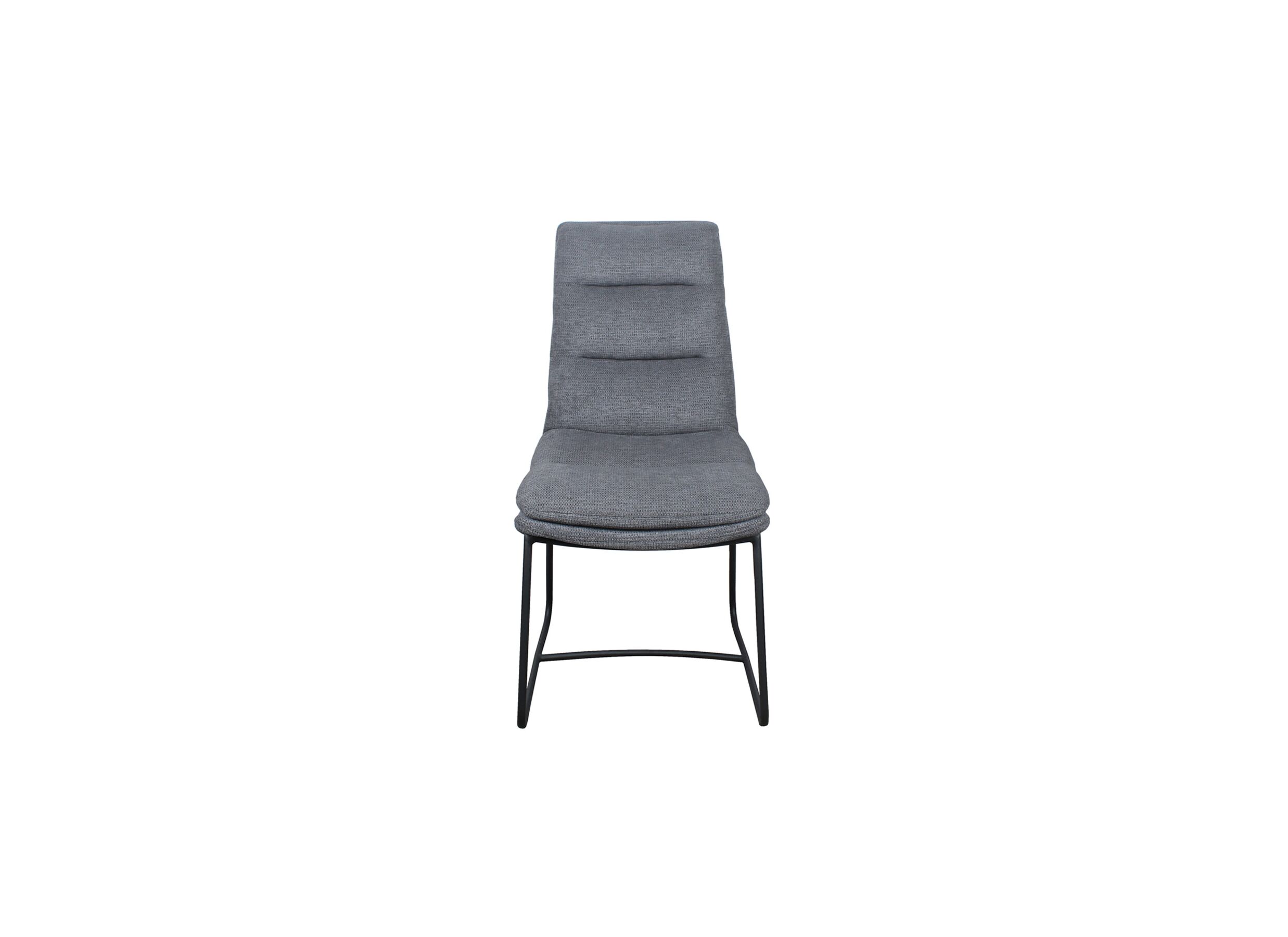 Stoel Crux 64x50x92cm - stof - grijs