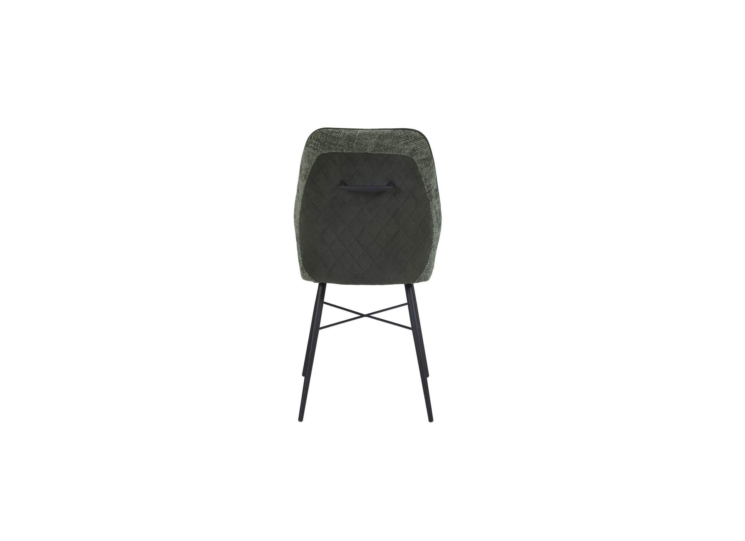 Stoel 45x50x91cm - stof - groen