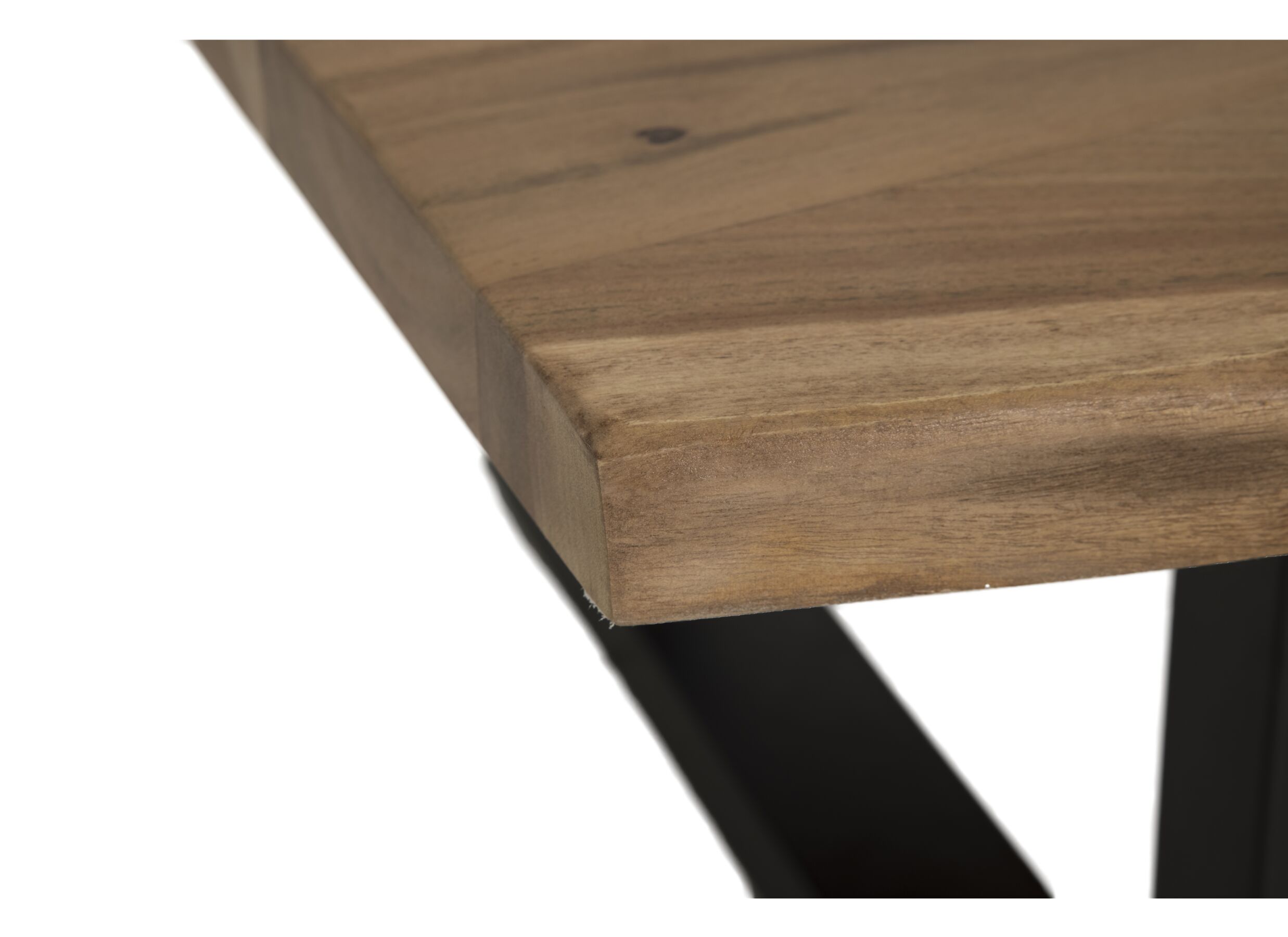 Detailfoto - Salontafel Maris hout massief