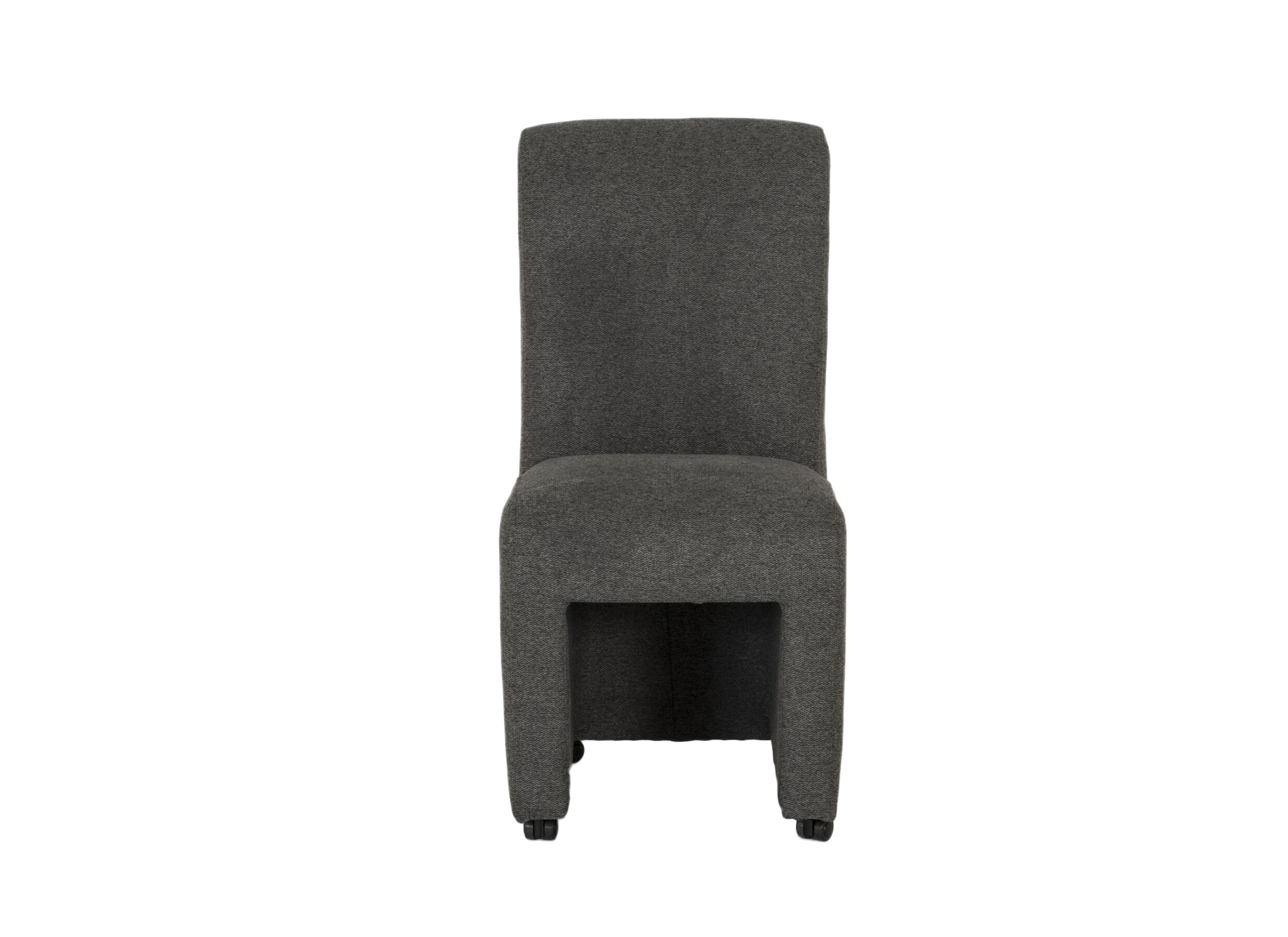 Aperçu - Chaise Larissa 50x70x100cm - tissu - anthracite