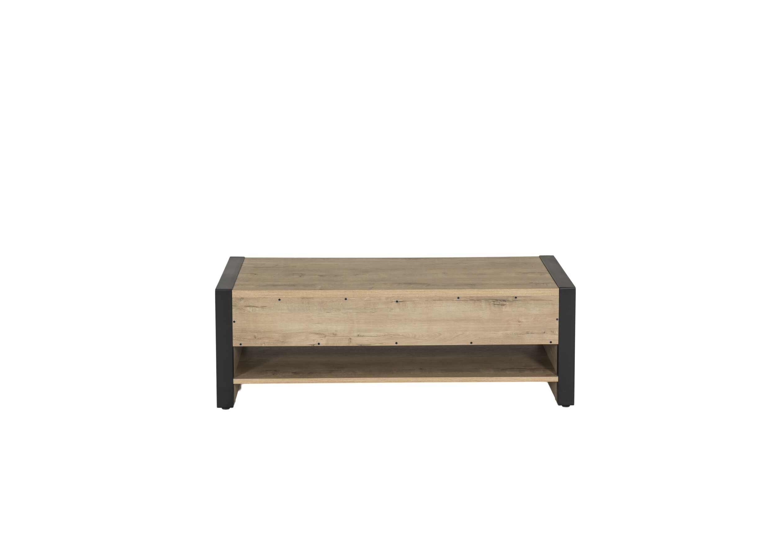 Aperçu - Meuble TV Dexter 130x65x45cm - décor chêne - naturel