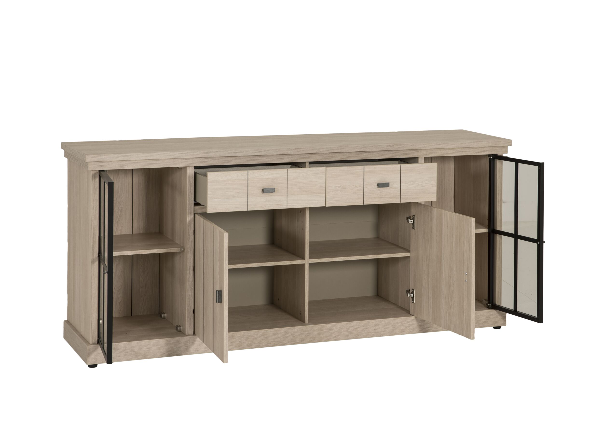 Disposition - Buffet 197cm - film décoratif - beige