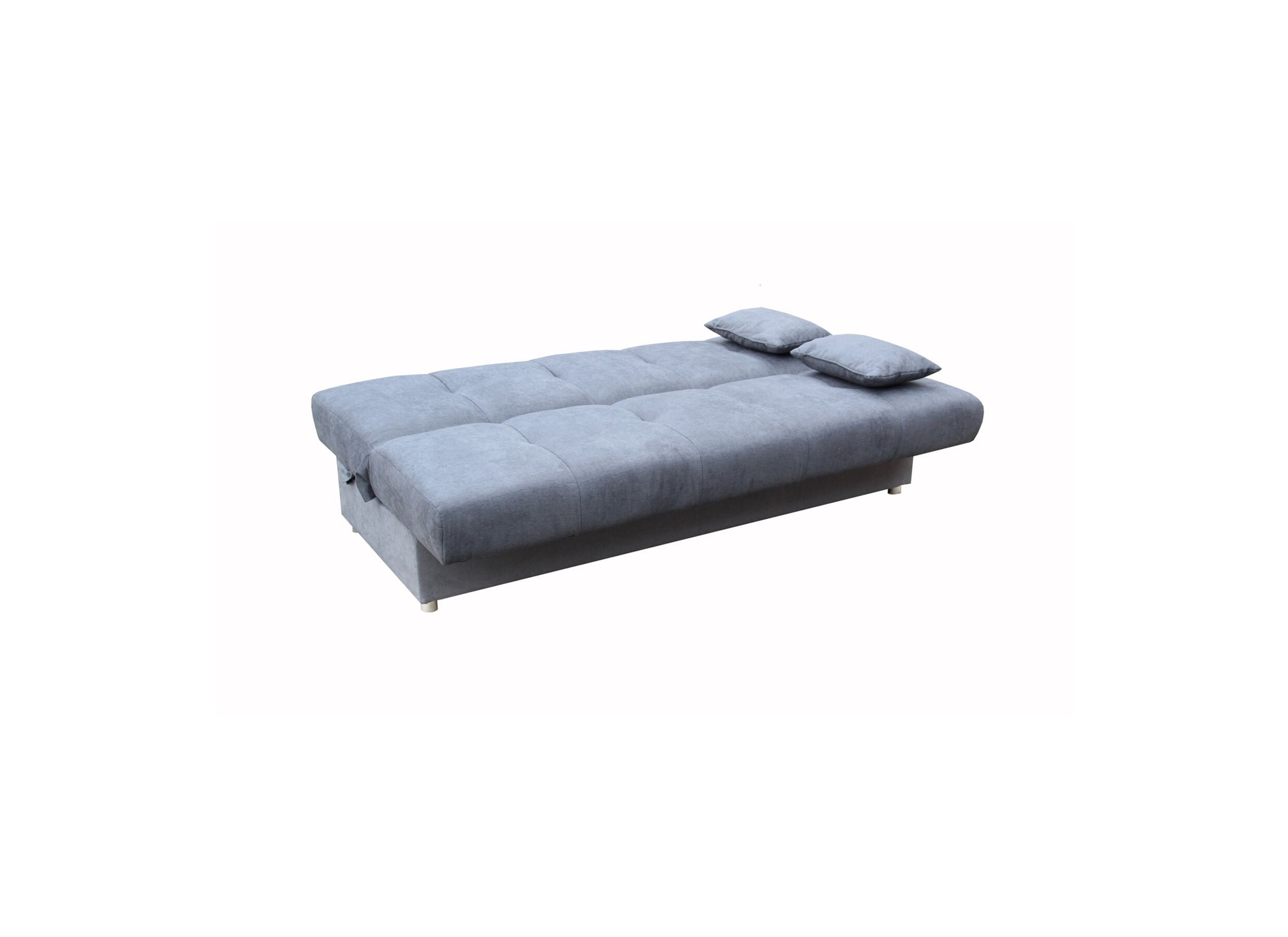 Zetelbed Alfa 2-zit - stof - grijs