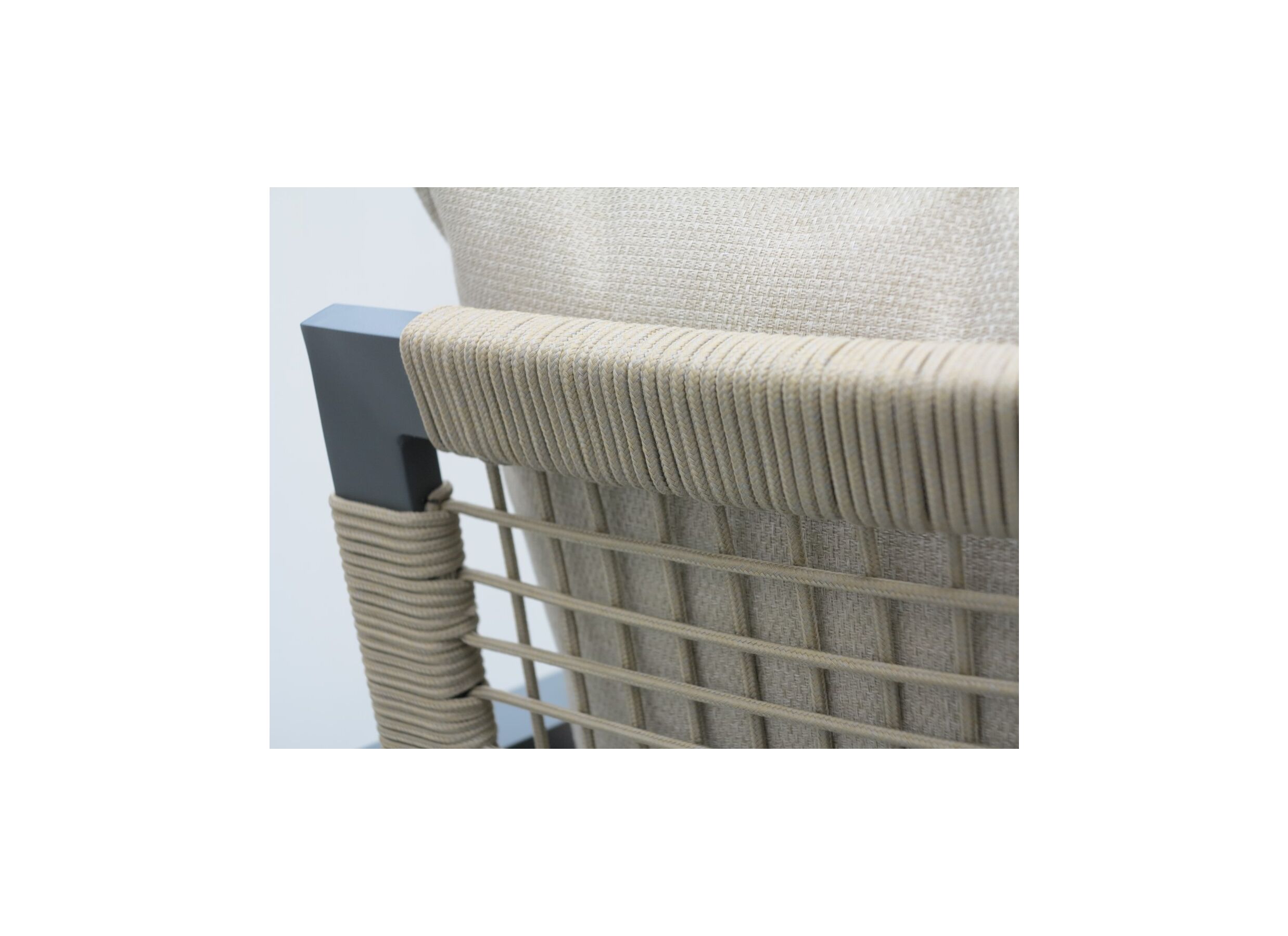 Detail - Salon lounge Arctica aluminium anthracite