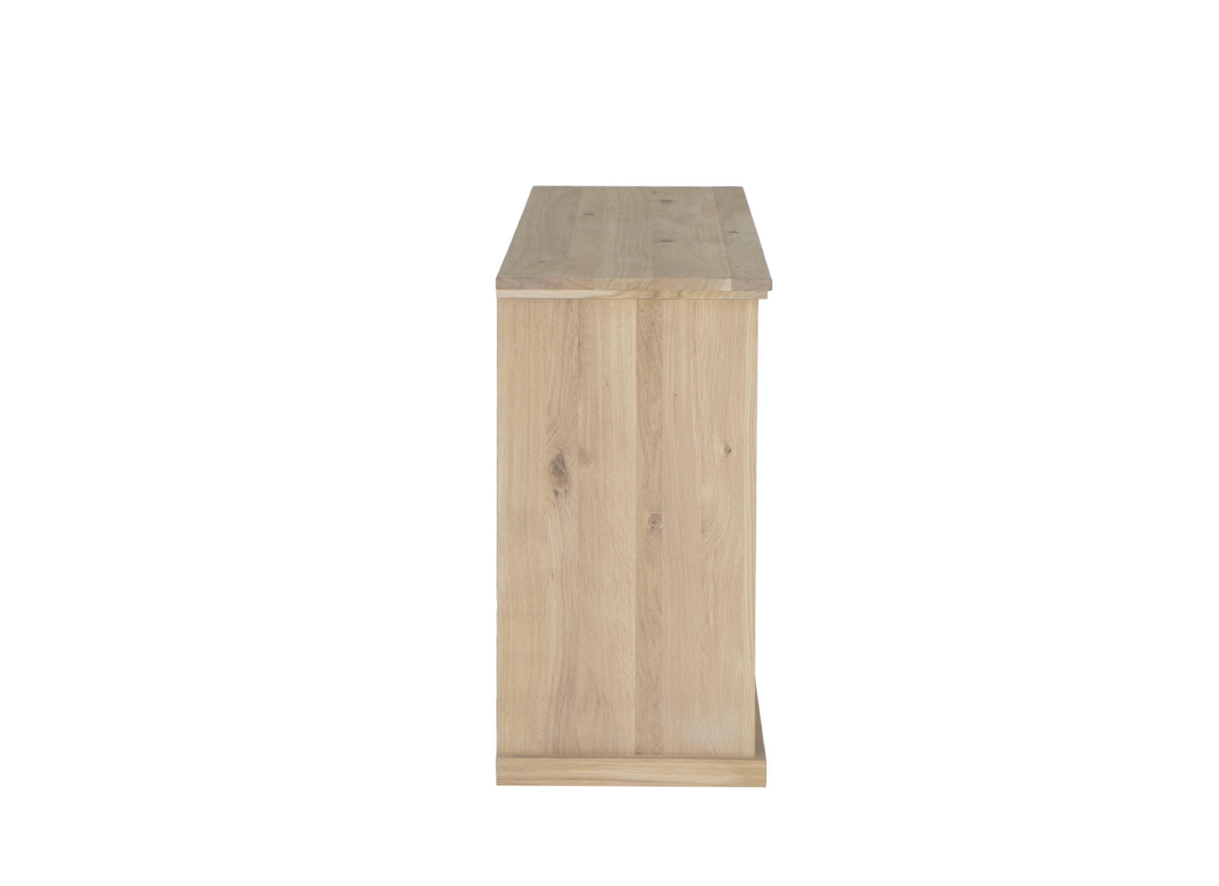 Buffet Grimaldi 180cm - chêne massif & décor - naturel