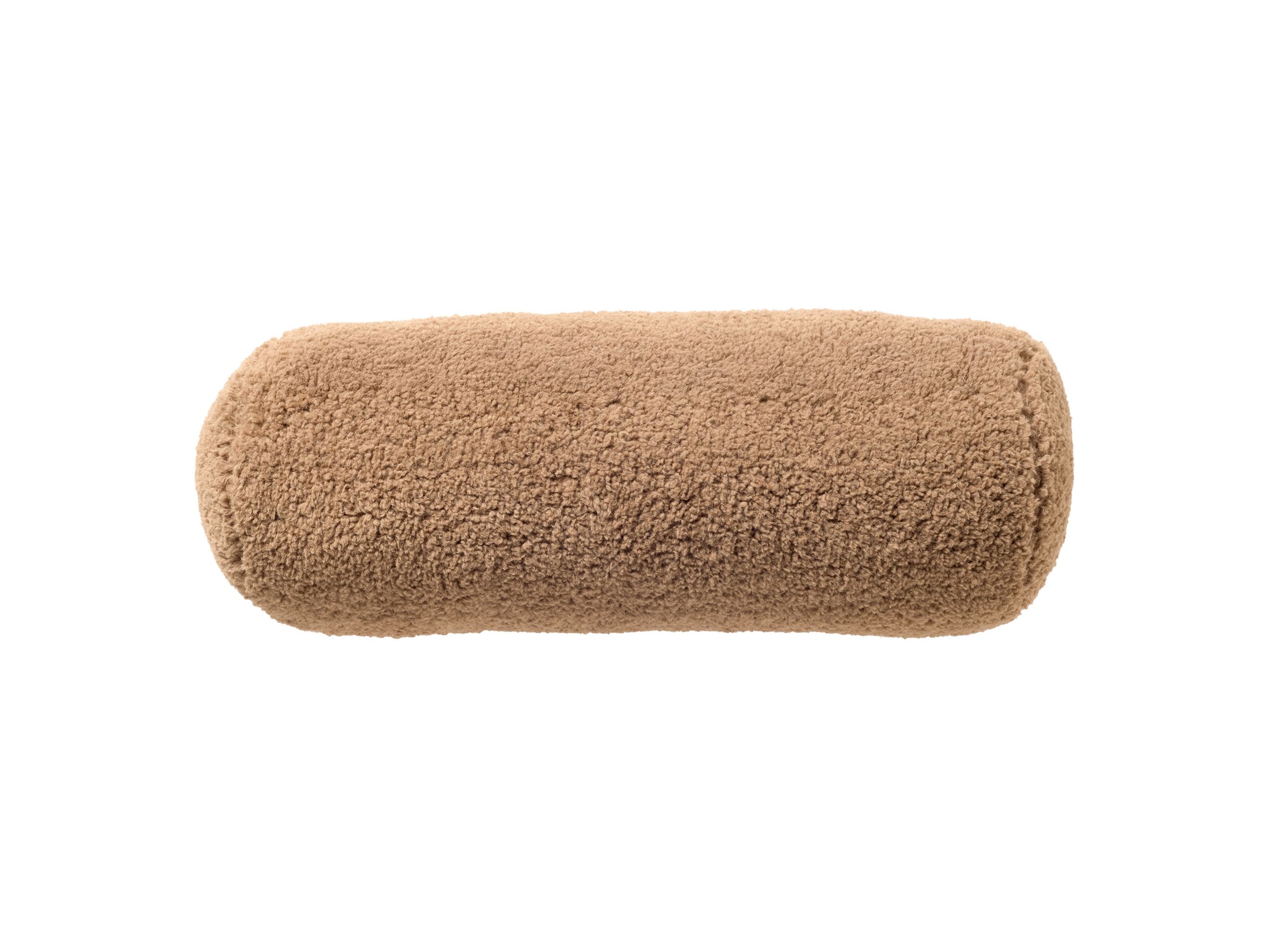 Aperçu - Coussin Cara Ø18x50cm - polyester - sepia