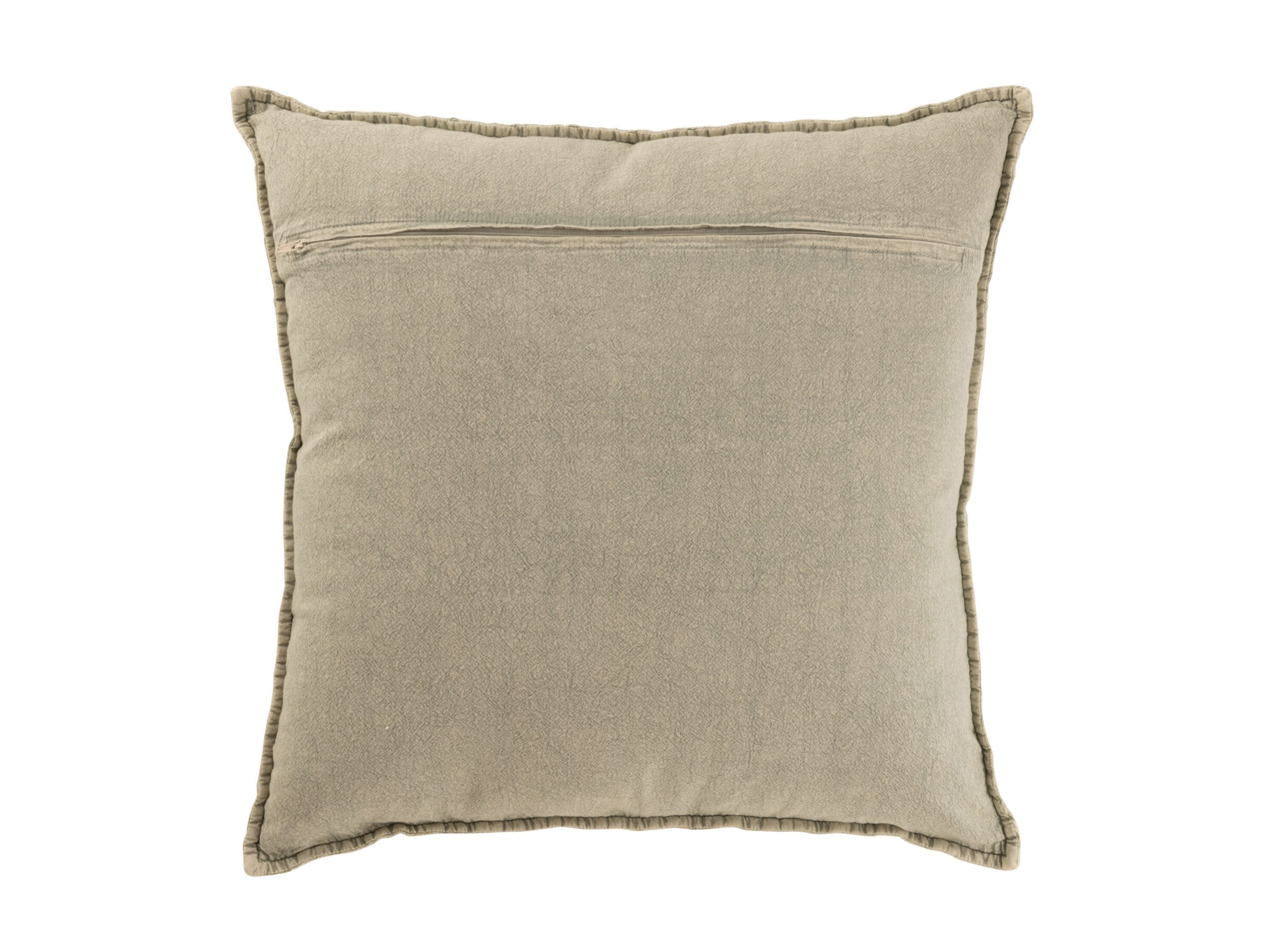 Overzichtsfoto - Kussen Motief 50x50cm - polyester - muntgroen