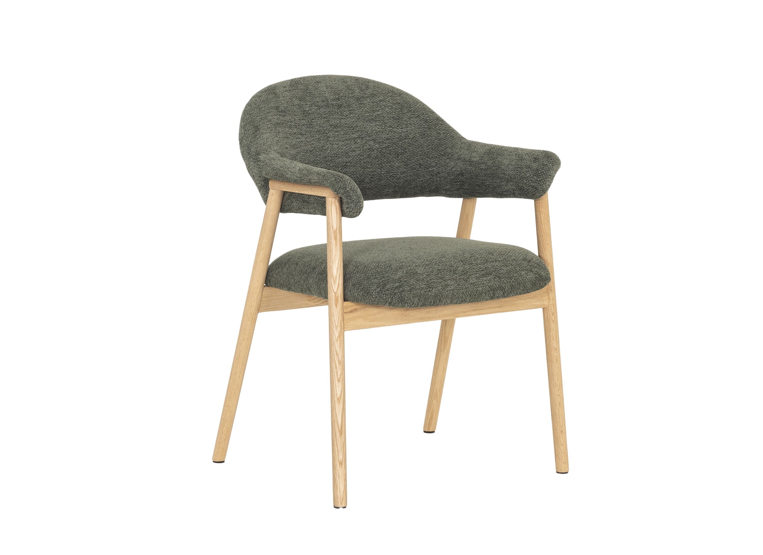 Stoel Hierro 60x57x80cm - stof - groen - Chaise Hierro 60x57x80cm - tissu - vert