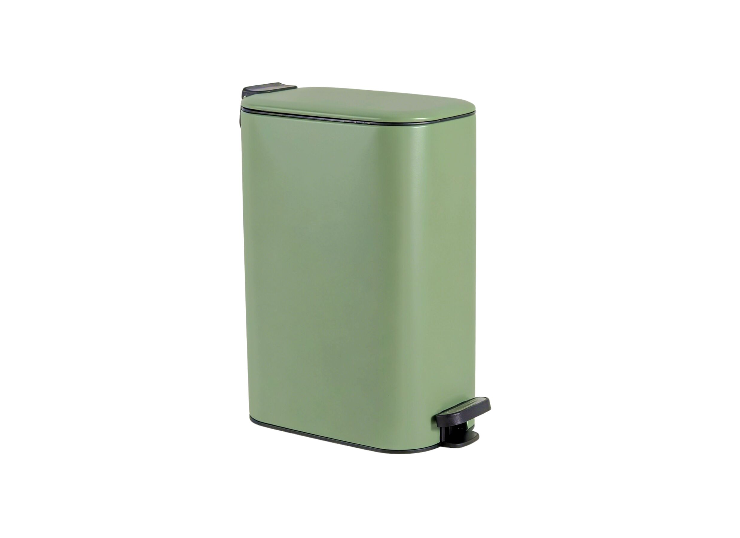 Pedaalemmer Basil 8L - groen - Poubelle à pédale Basil 8L - vert
