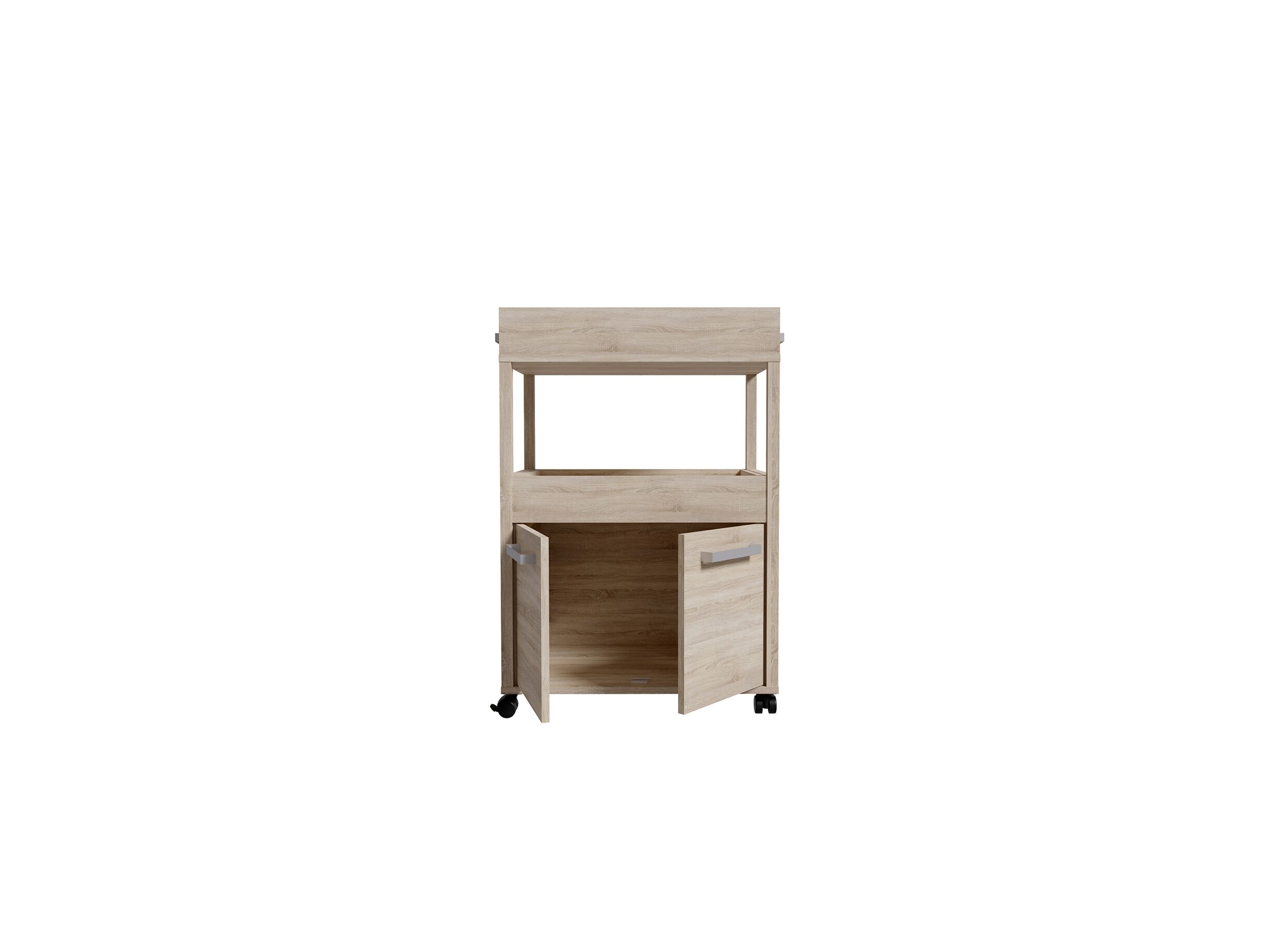 Indeling - Barkast Serveerwagen 60cm - decor - sonoma eik