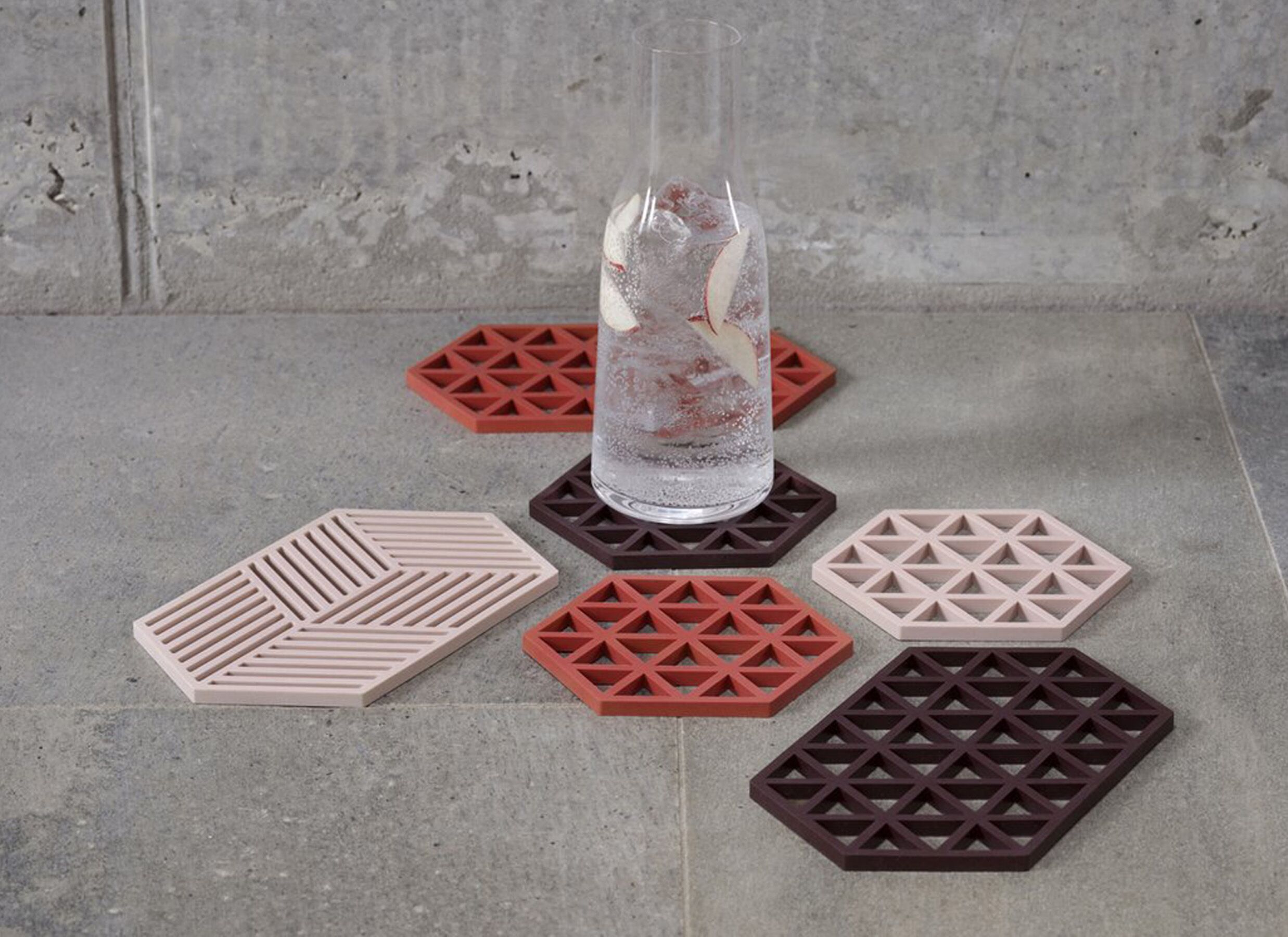 Foto ambiance - Sous-plat 16x14cm - silicone - kalamata