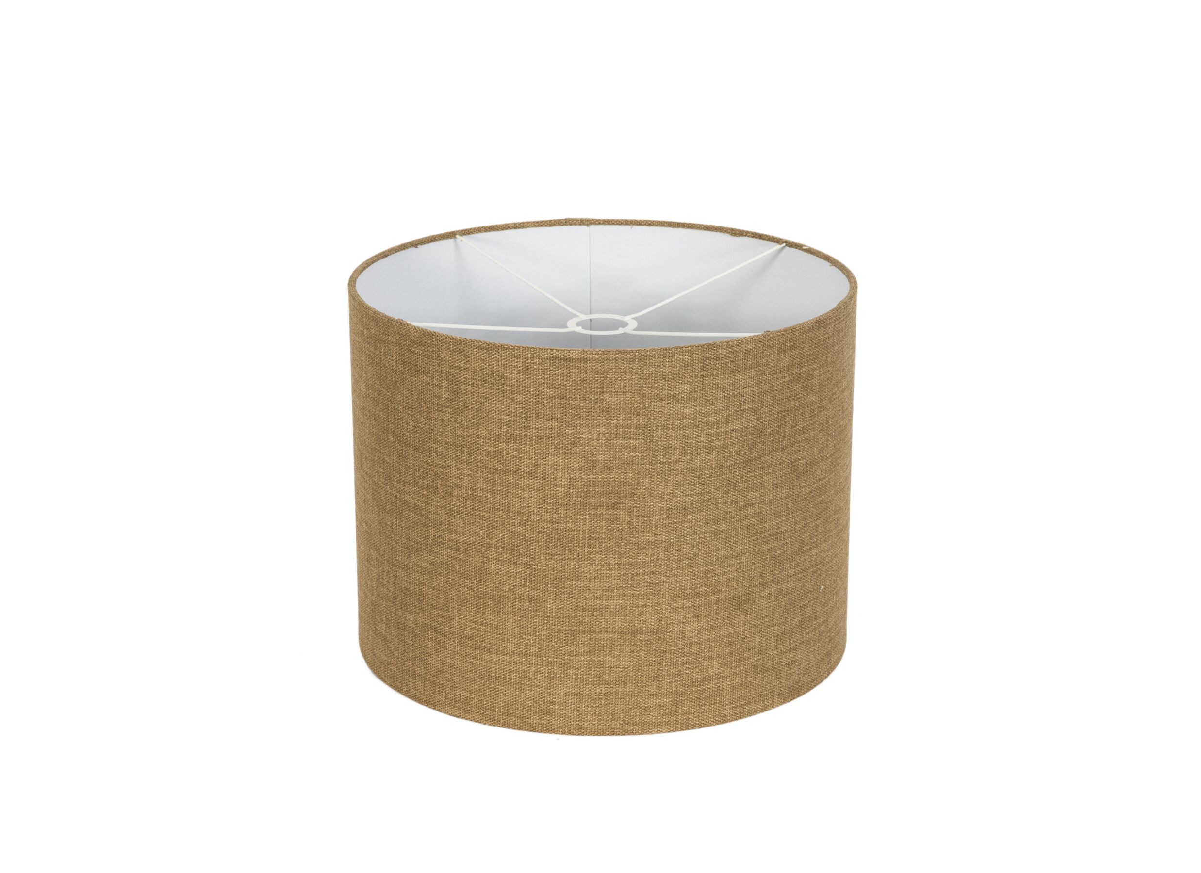 Plus Important - Abat-jour Ø35cm - tissu - caramel