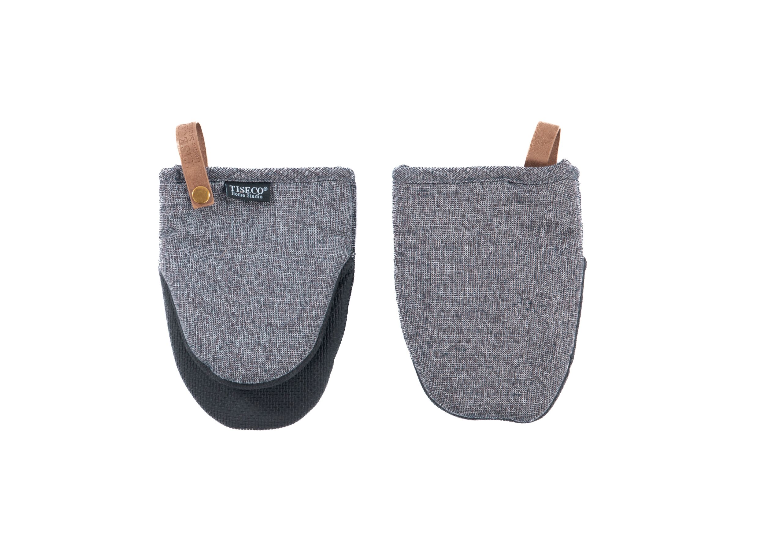 Ovenwant Hercules 14x18cm - polykatoen - donkergrijs set van 2 - Gant isolant Hercules 14x18cm - polycoton - gris foncé lot de 2