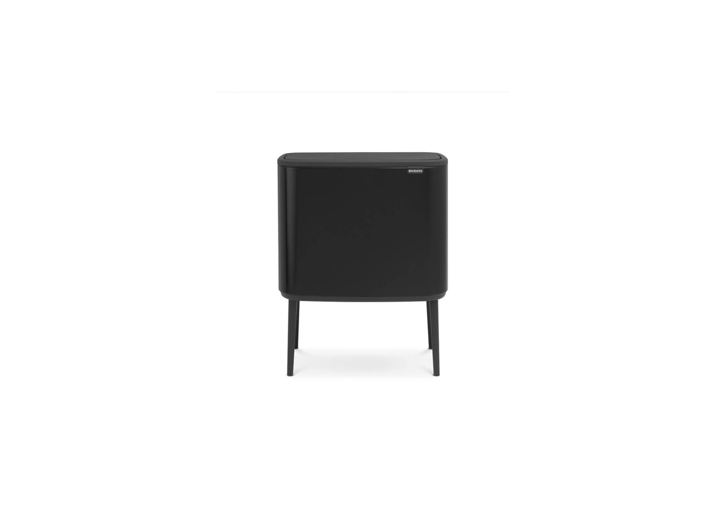 Touch Bin Bo Brabantia 11+23L zwart
