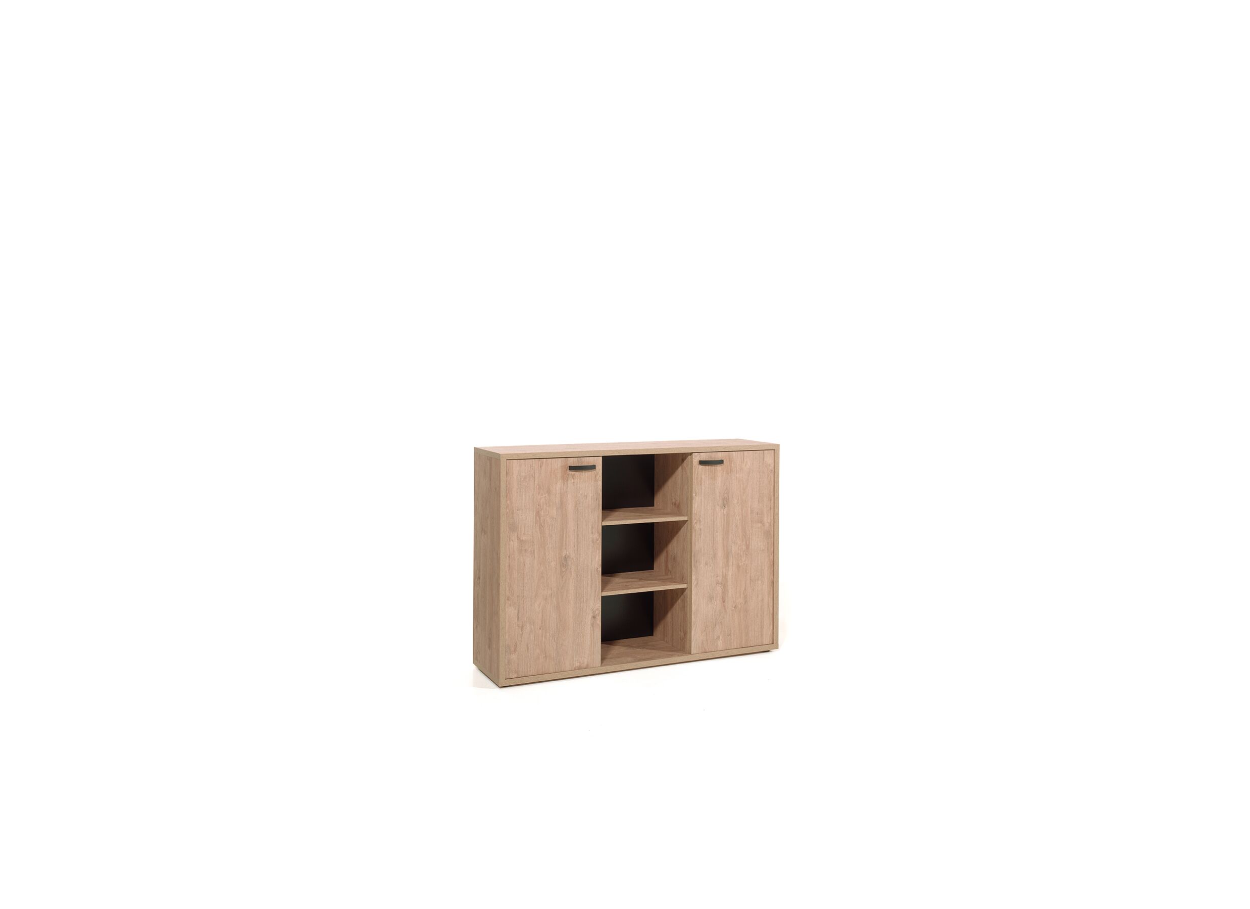 Opbergkast Capo 160x40x112cm - melamine - golden oak