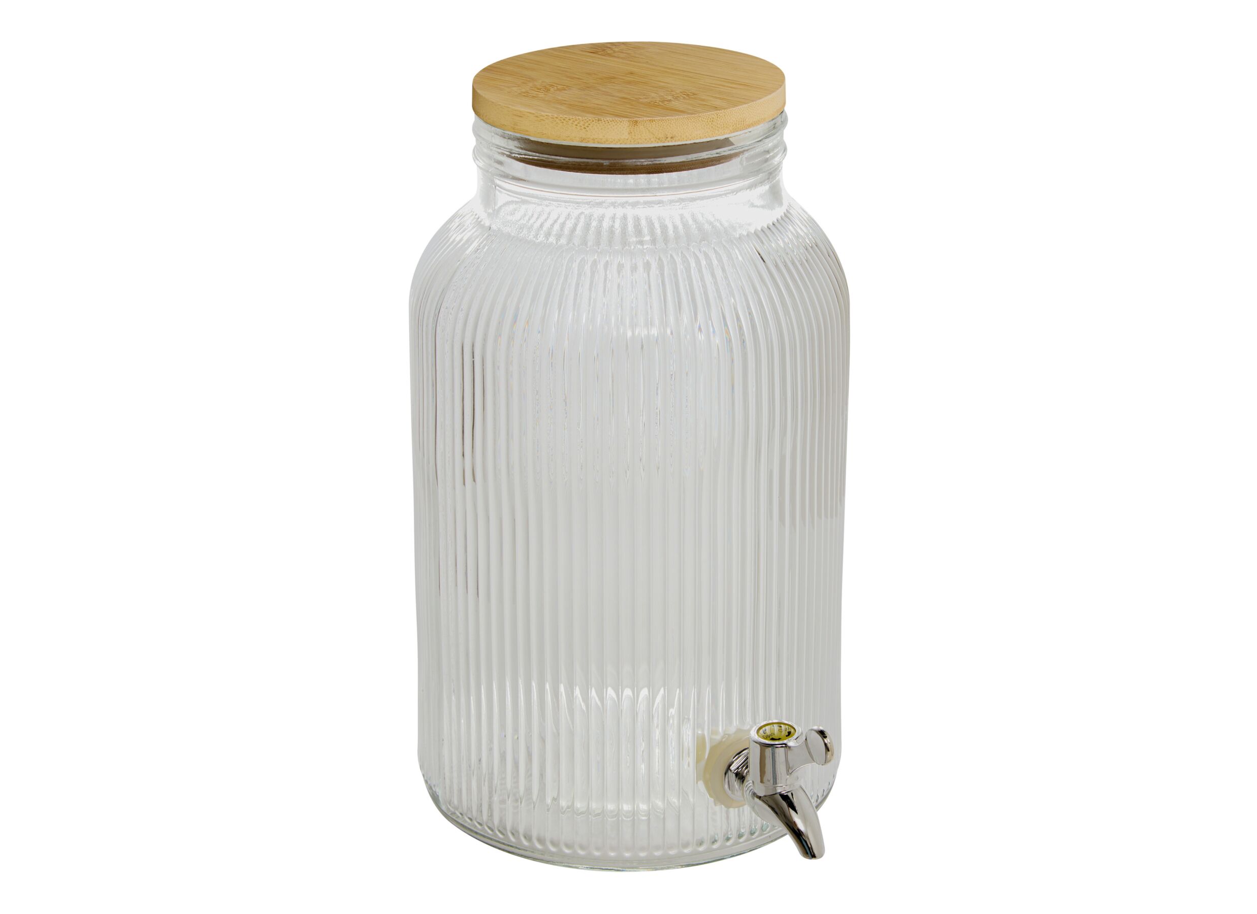 Drankdispenser Line 6L - glas - transparant - Distributeur de boissons Line 6L - verre - transparent