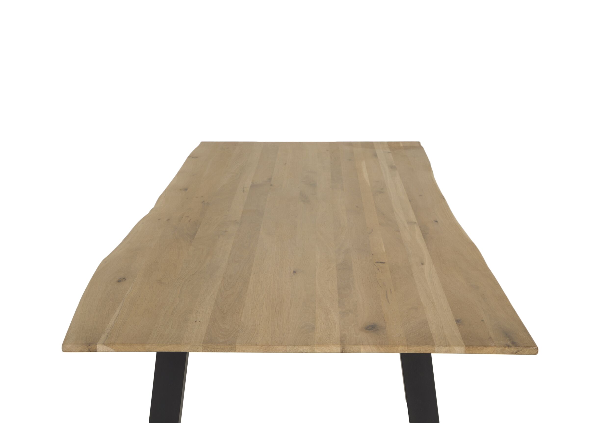 Table tronc d'arbre Sherwood 200x100cm - chêne massif - naturel